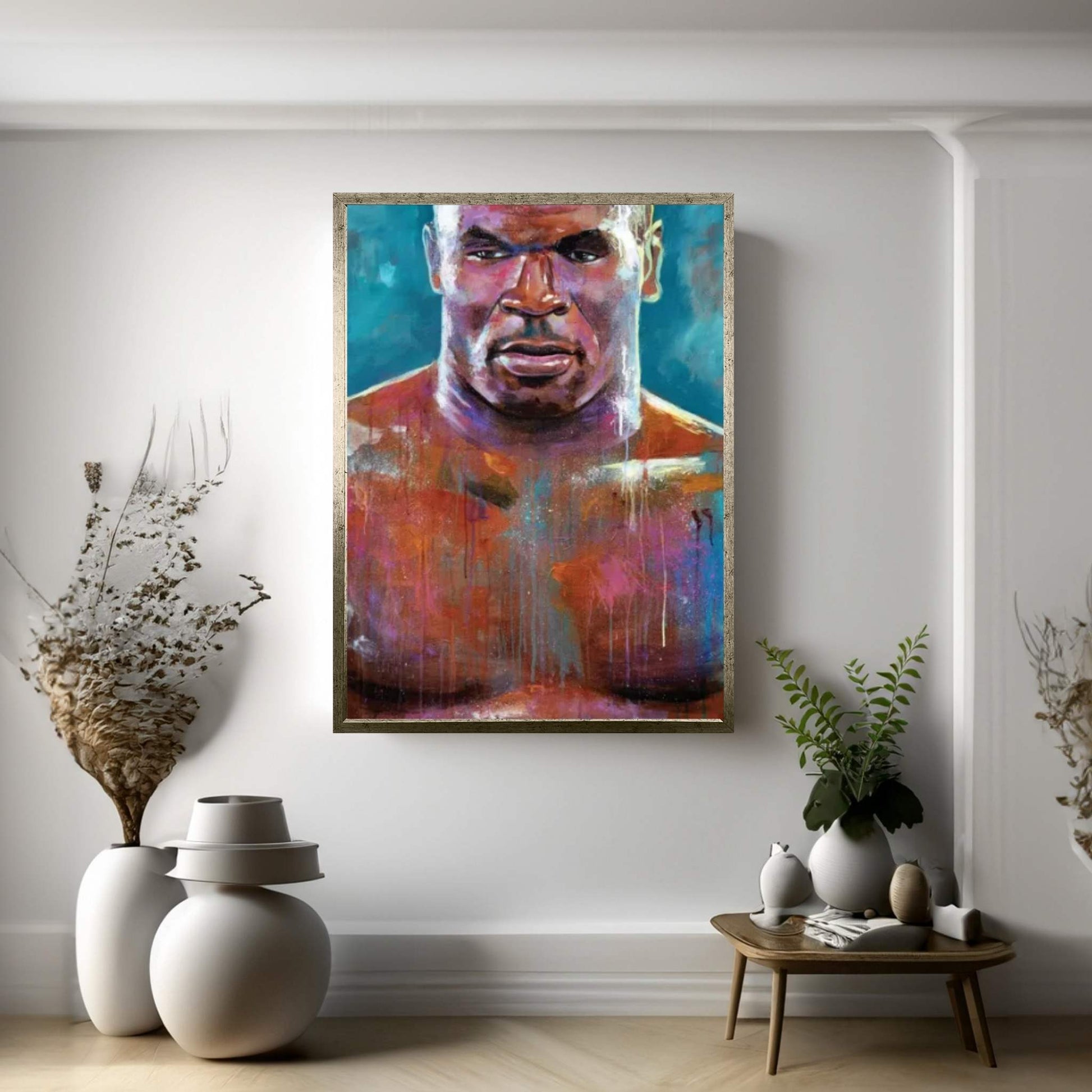 Mike Tyson Canvas Wall Art - Y Canvas