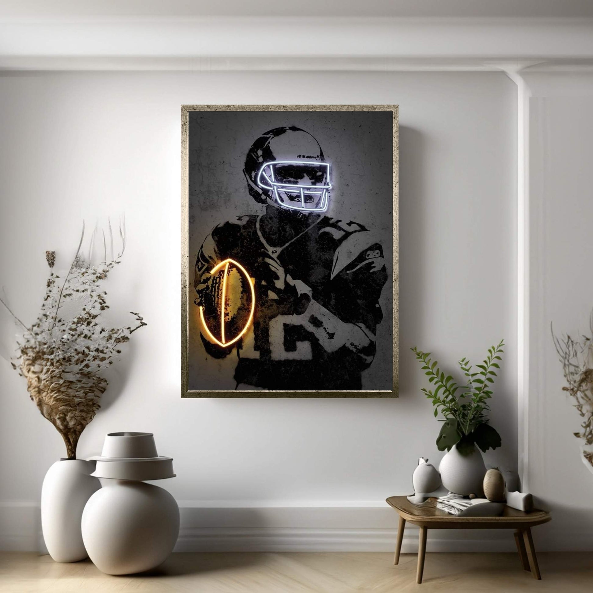 Brady Canvas Wall Art - Y Canvas