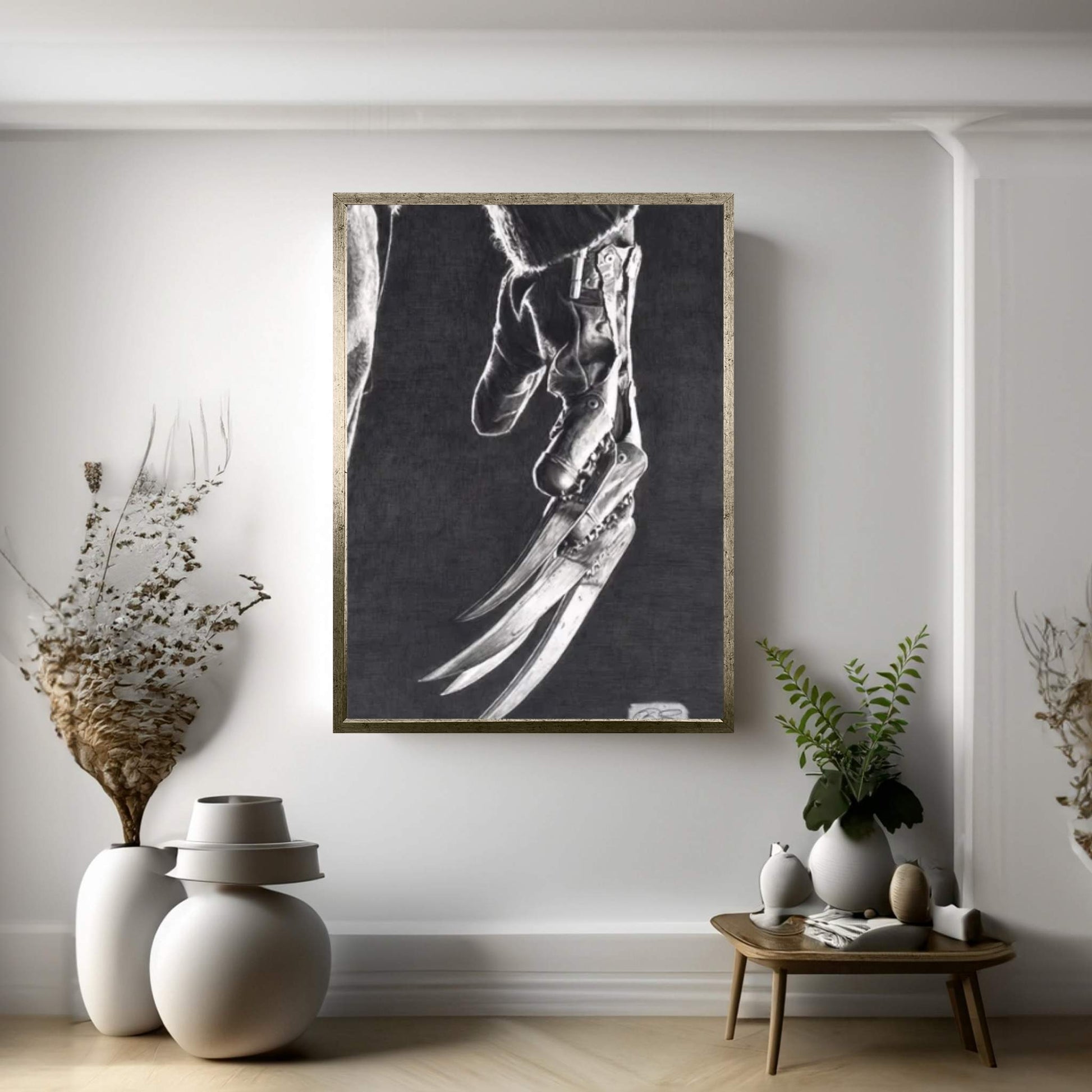 Spirit Fingers Canvas Wall Art - Y Canvas