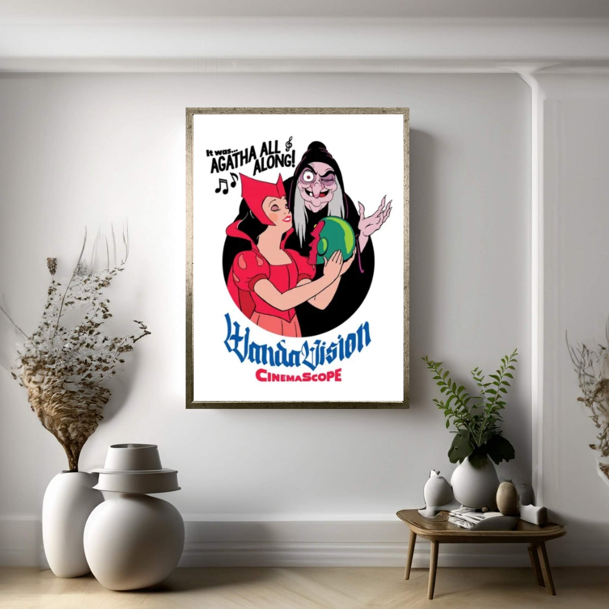 All Along Canvas Wall Art - Y Canvas