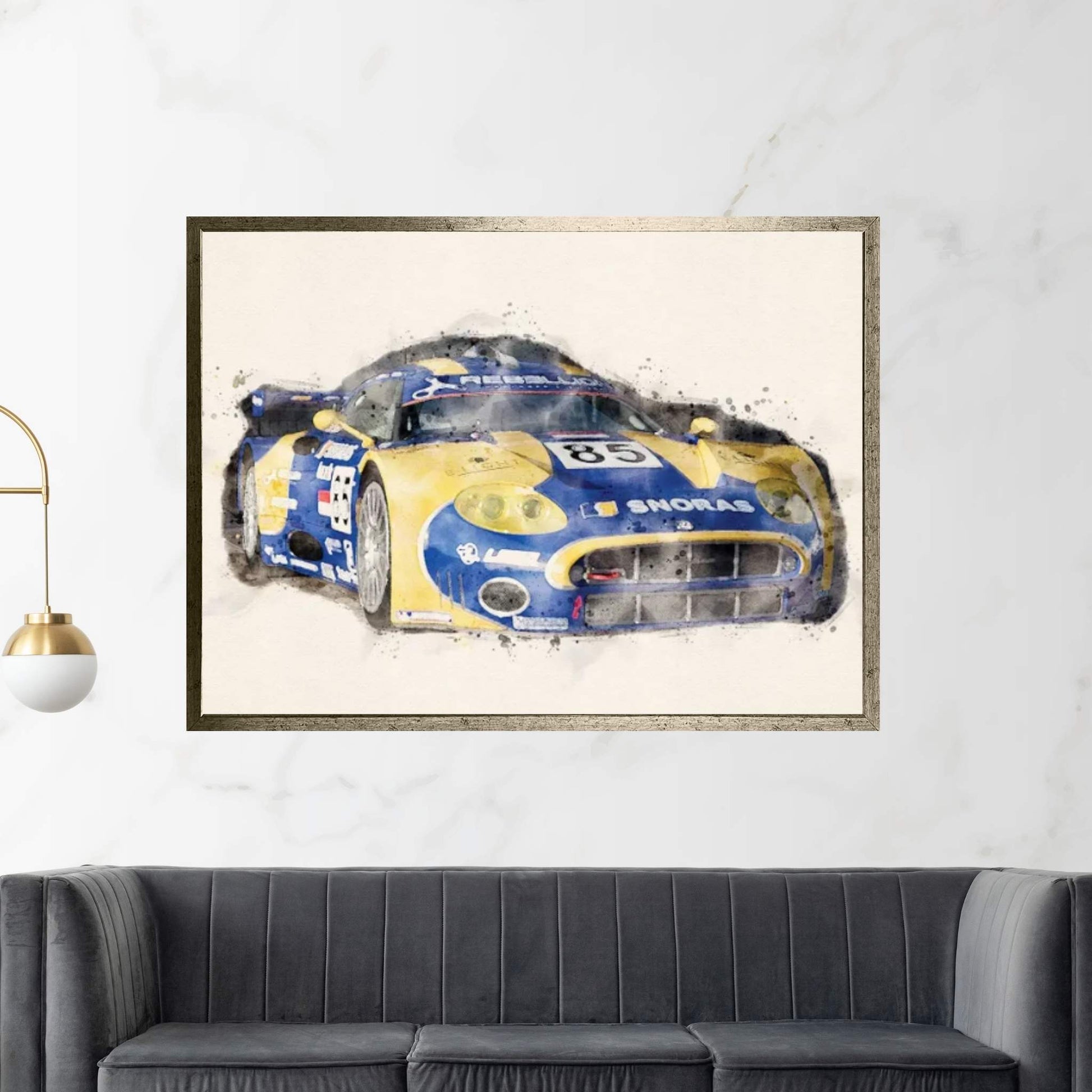 Spyker Tuning V II Canvas Wall Art - Y Canvas