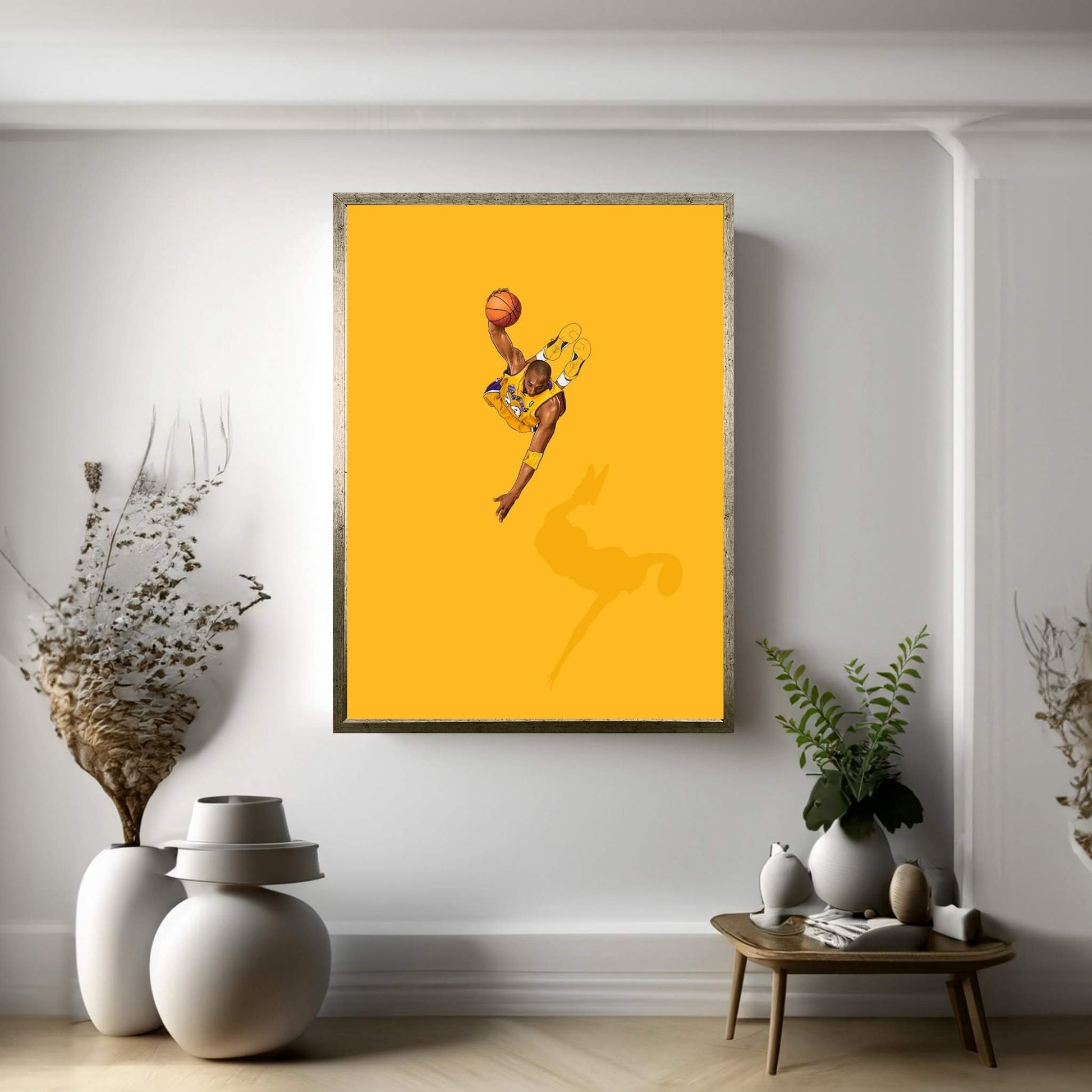 Frequent Fliers Kobe Canvas Wall Art - Y Canvas