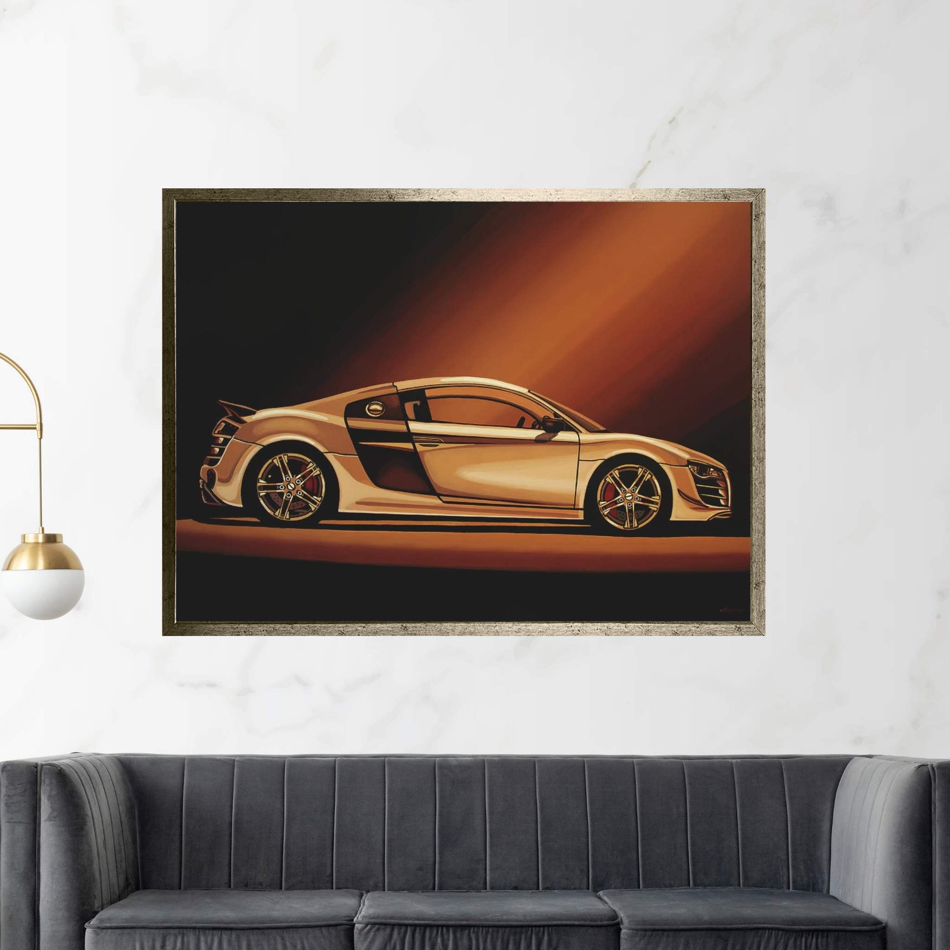 Audi R8 2007 Canvas Wall Art - Y Canvas