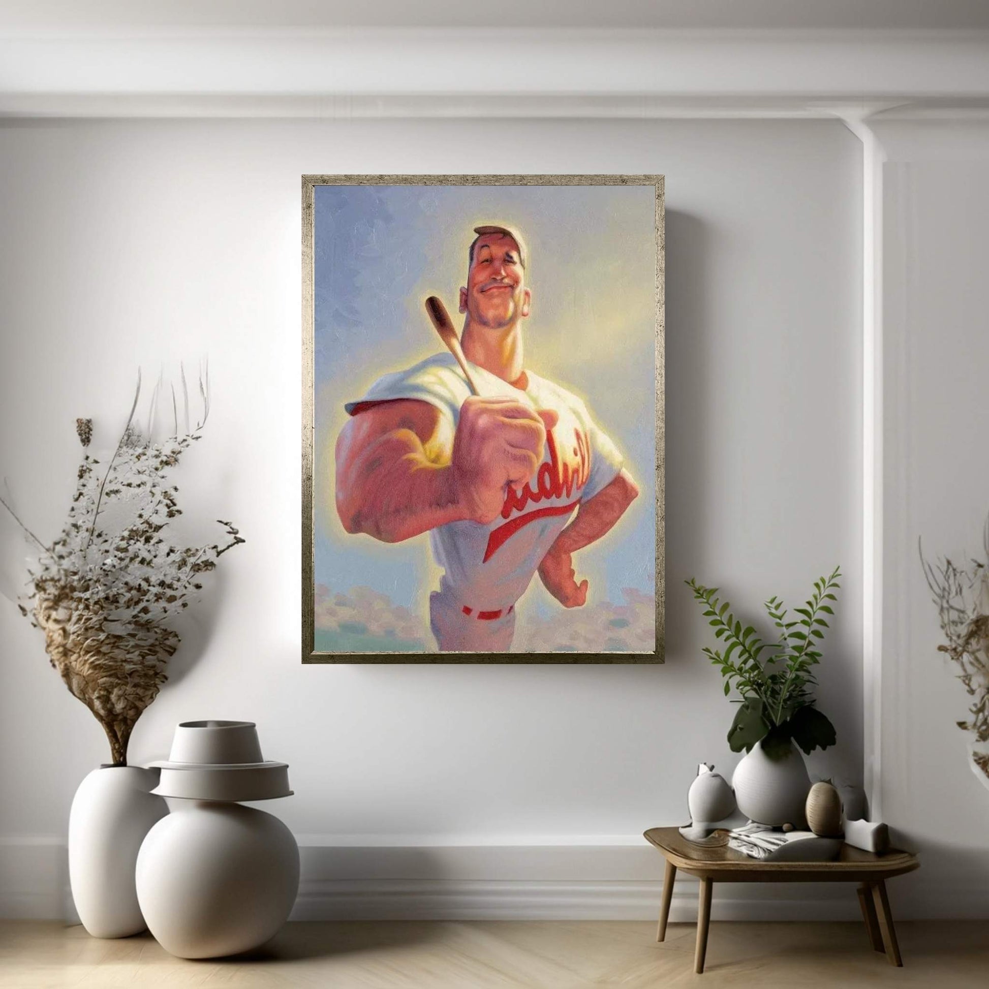 Casey At The Bat Canvas Wall Art - Y Canvas