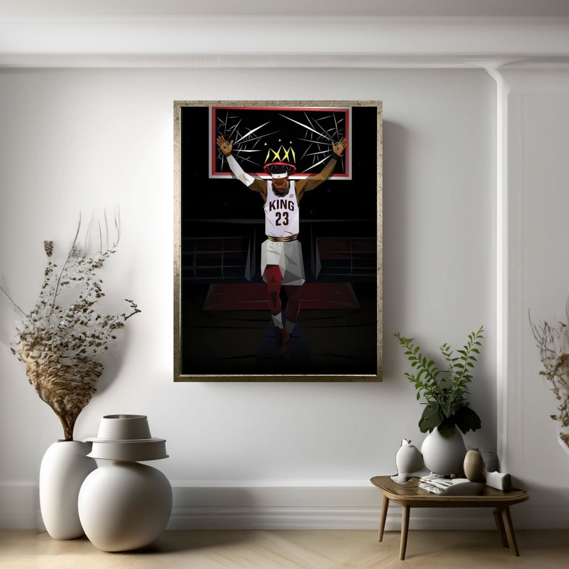 King James Canvas Wall Art - Y Canvas