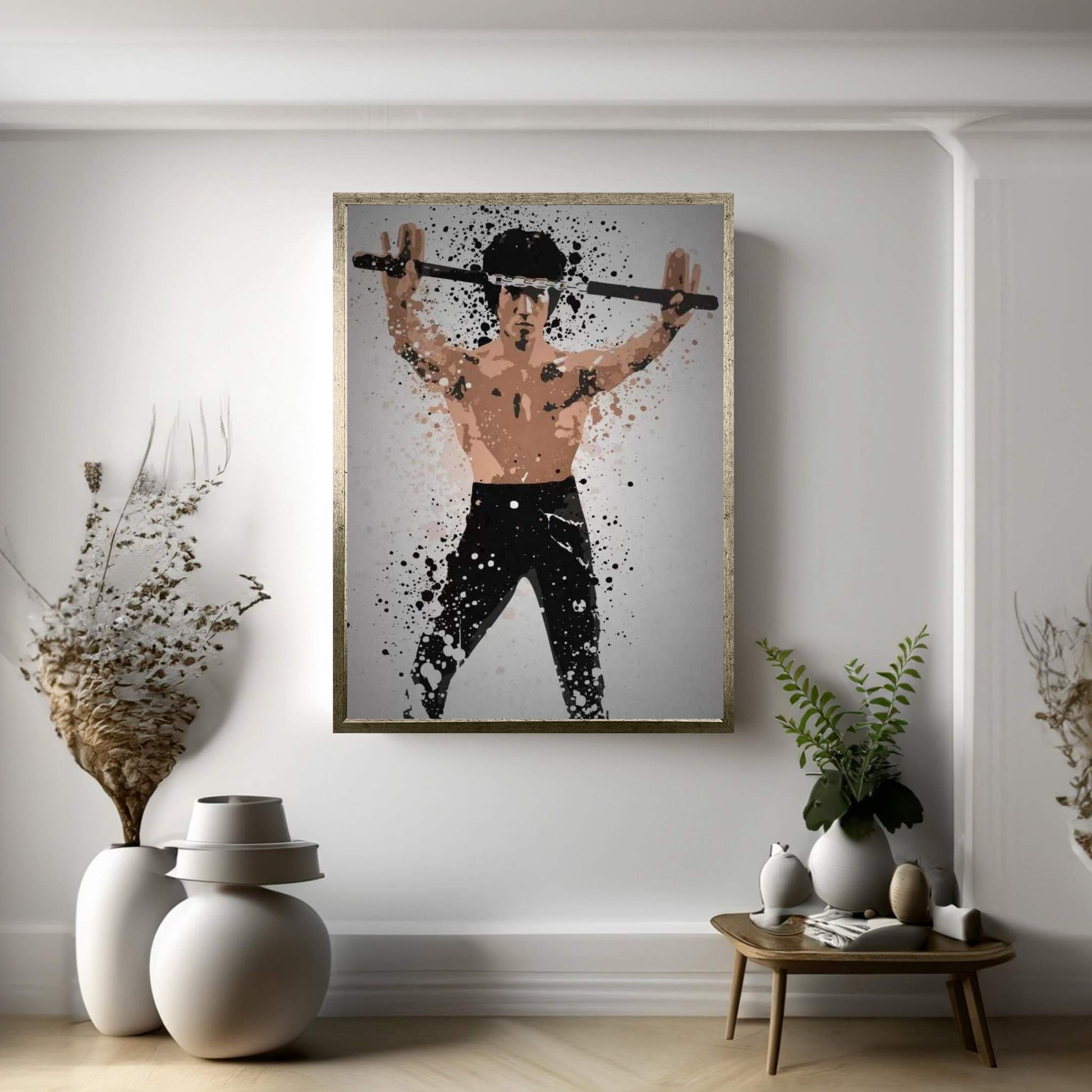 Enter The Dragon Canvas Wall Art - Y Canvas