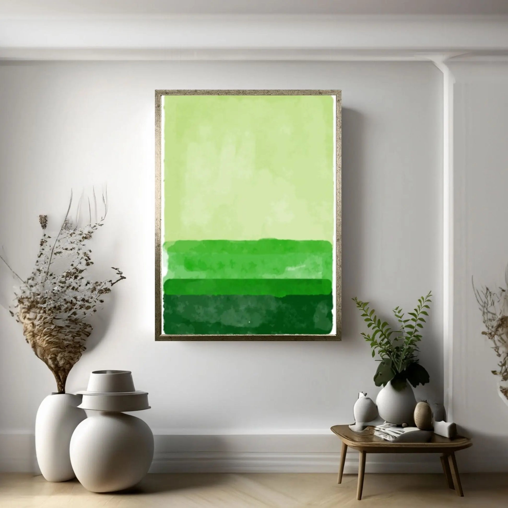 Mark Rothko Frame Canvas/Poster Art Reproduction, Rothko Reproduction - Y Canvas