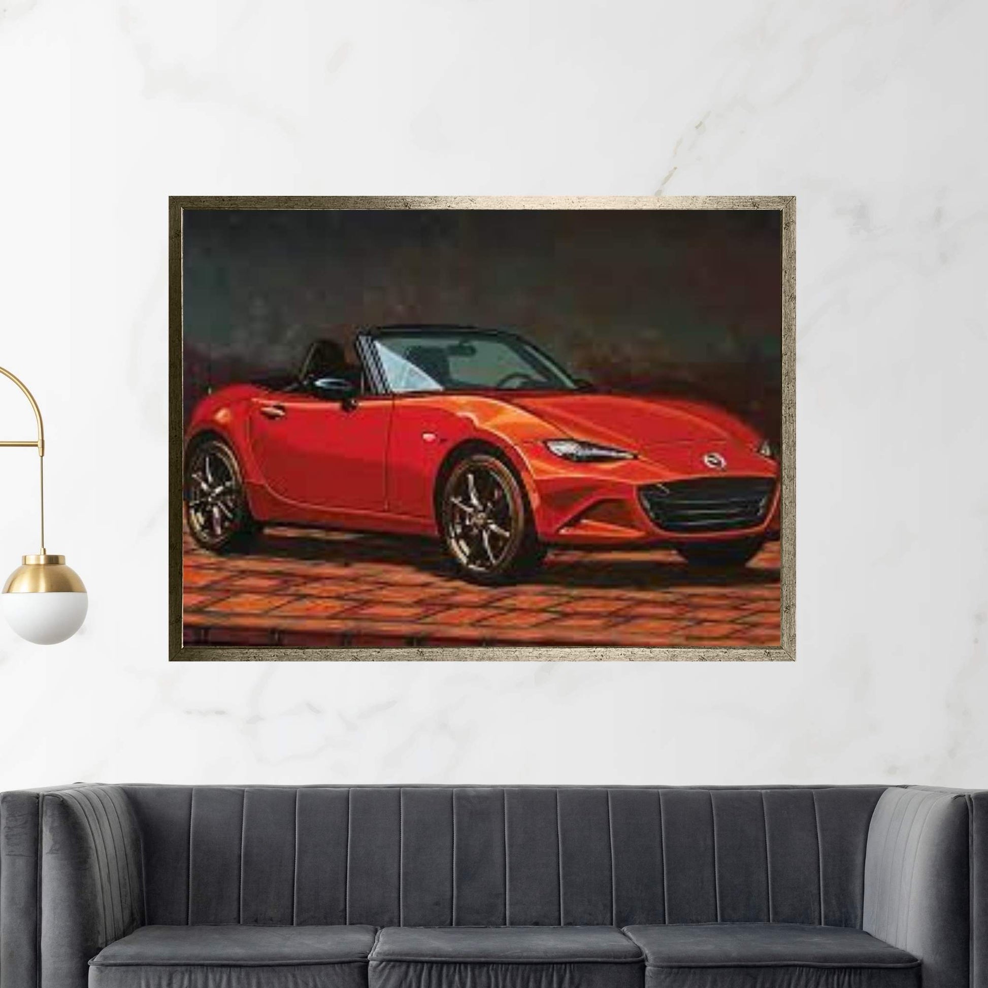 Mazda Mx5 Canvas Wall Art - Y Canvas