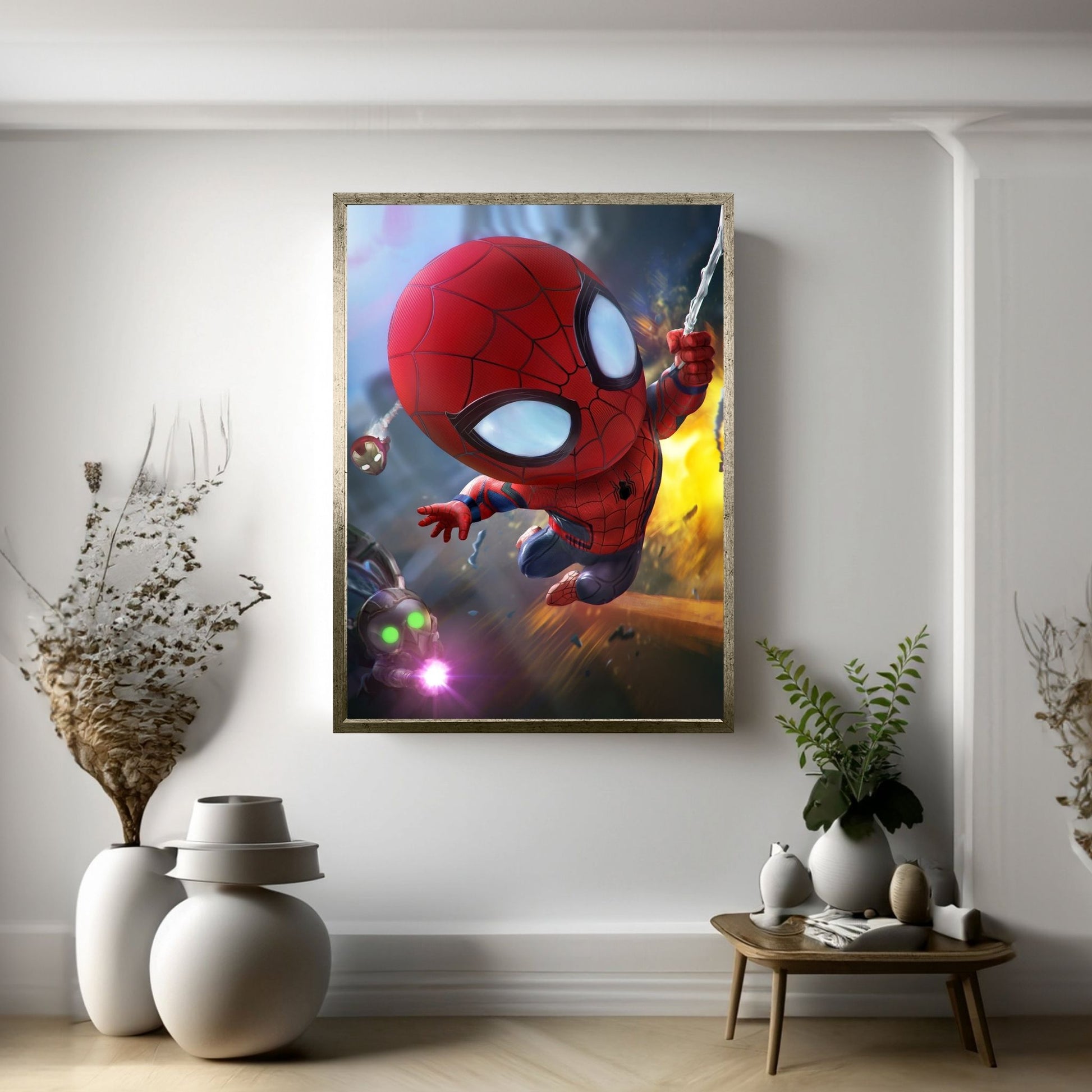 Spiderman Canvas Wall Art - Y Canvas