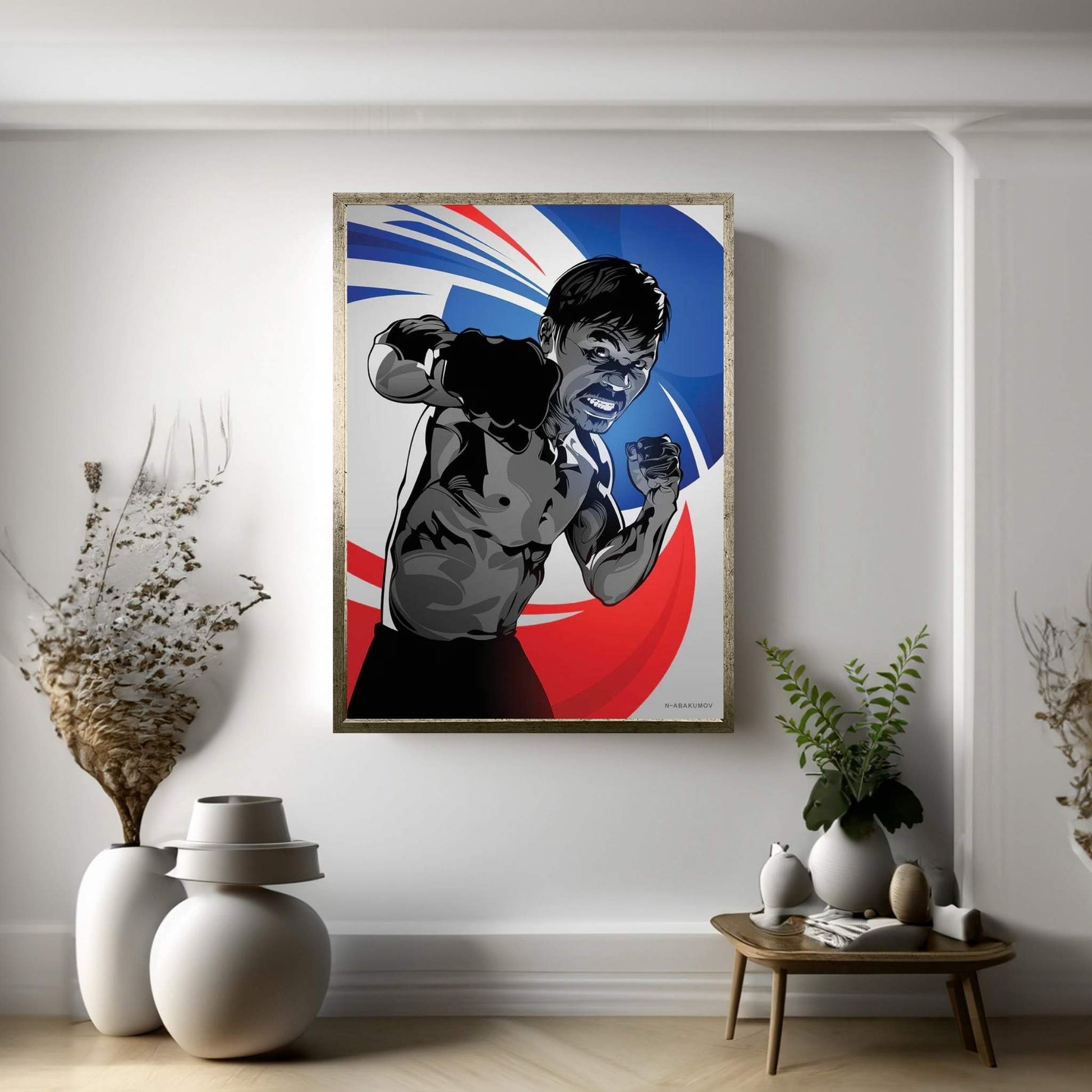 Manny Pacquiao Canvas Wall Art - Y Canvas