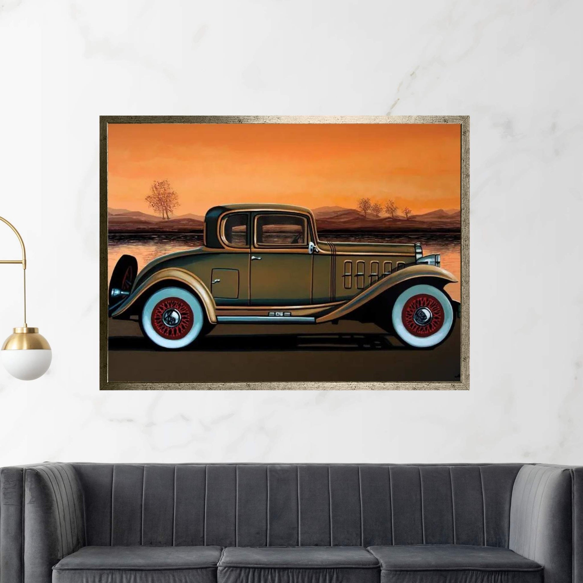 Buick 96 S Coupe 1932 Canvas Wall Art - Y Canvas