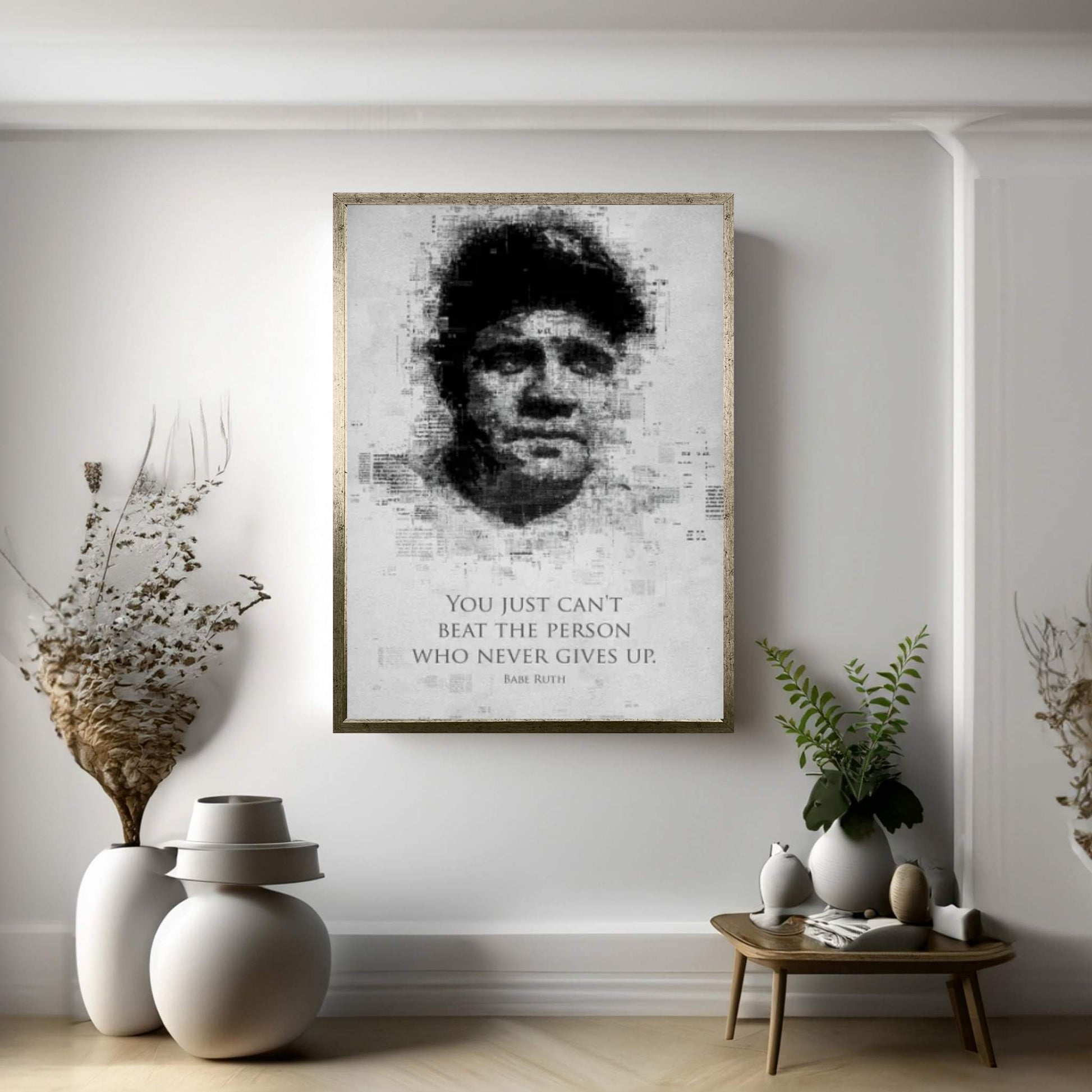 Babe Ruth Canvas Wall Art - Y Canvas