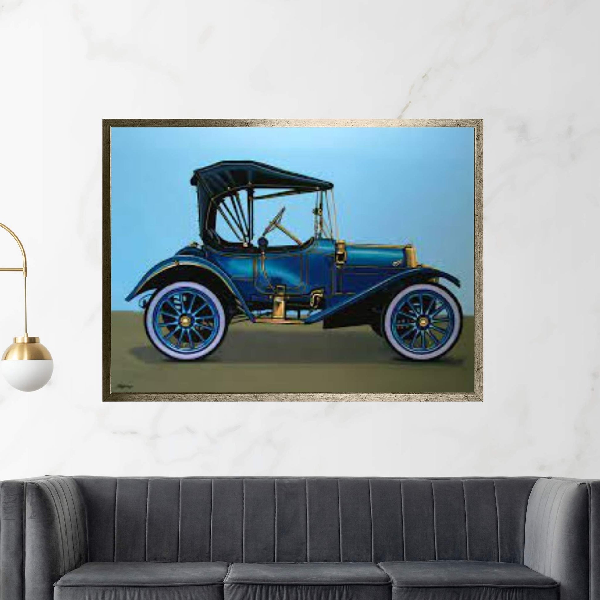 Overland 1911 Canvas Wall Art - Y Canvas