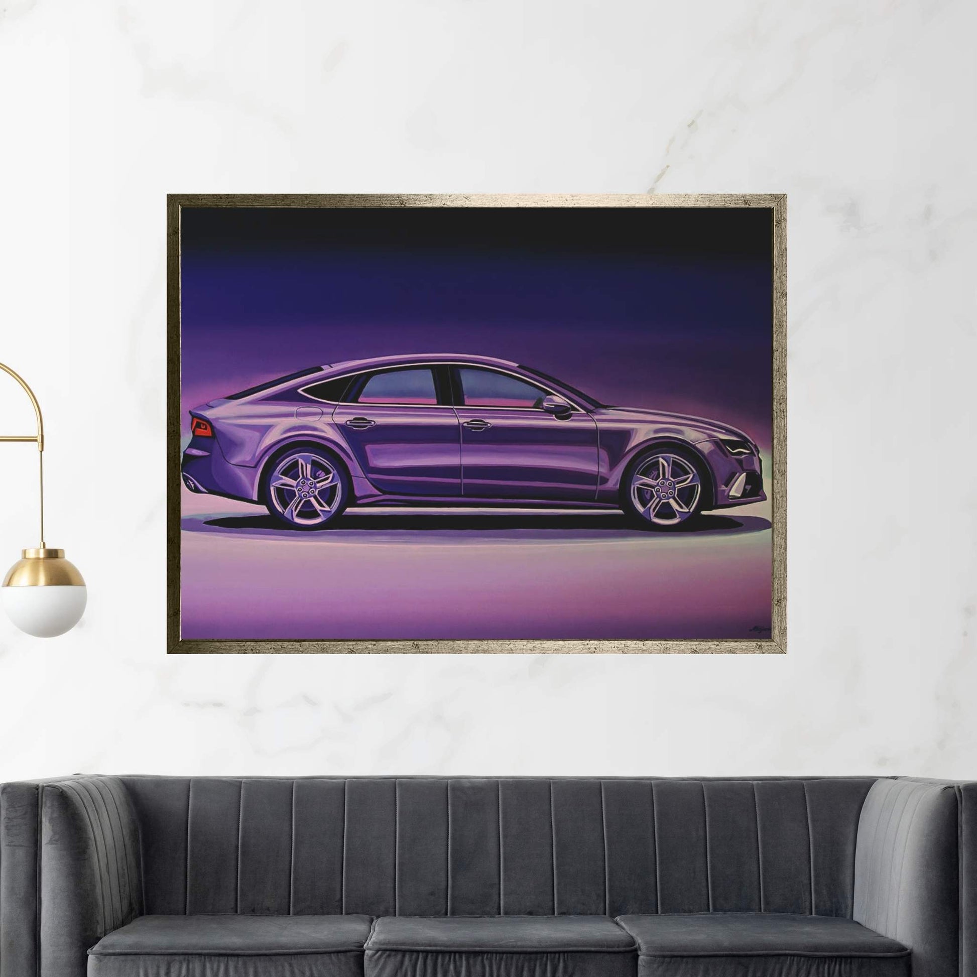 Audi RS7 2013 Canvas Wall Art - Y Canvas