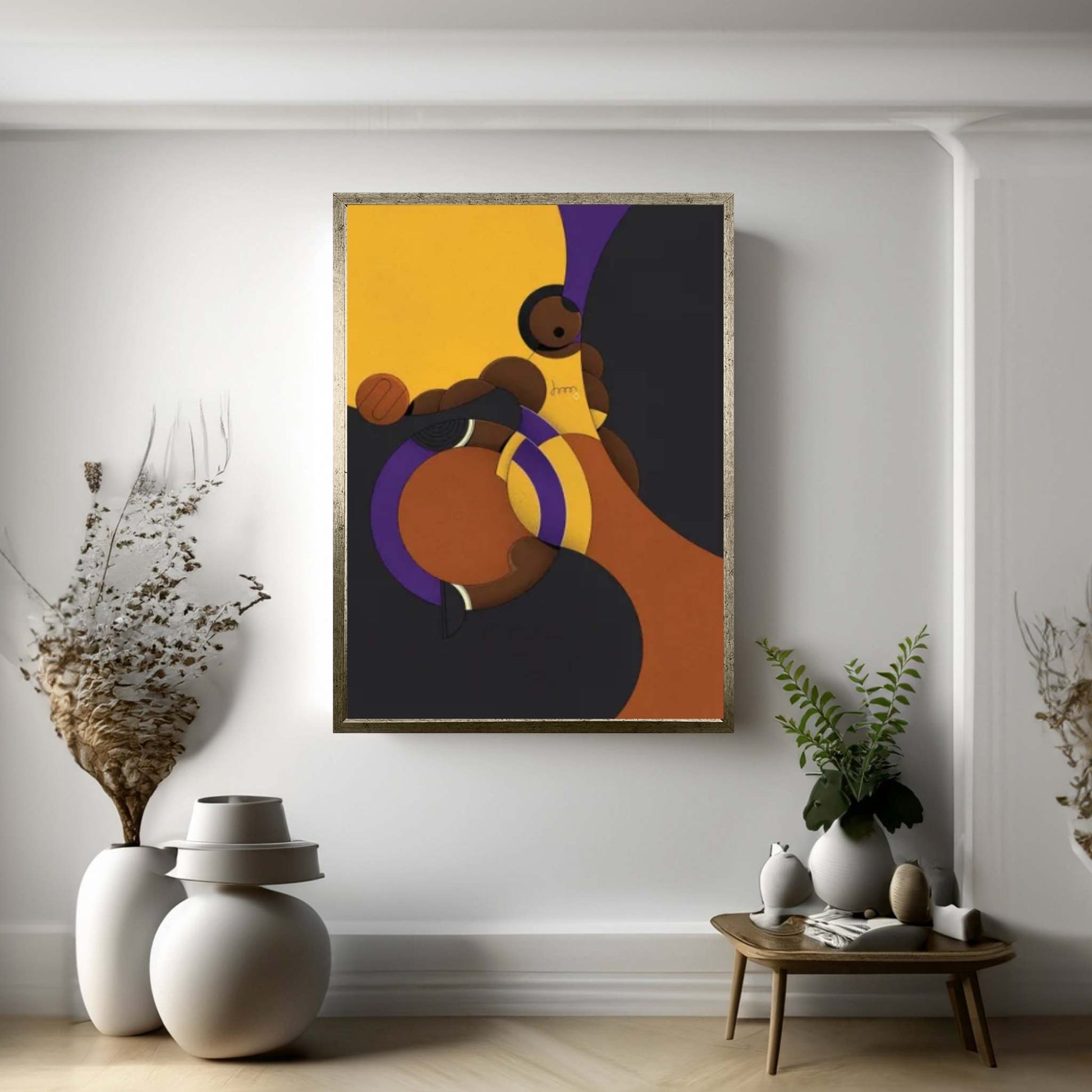 Kobe Canvas Wall Art - Y Canvas