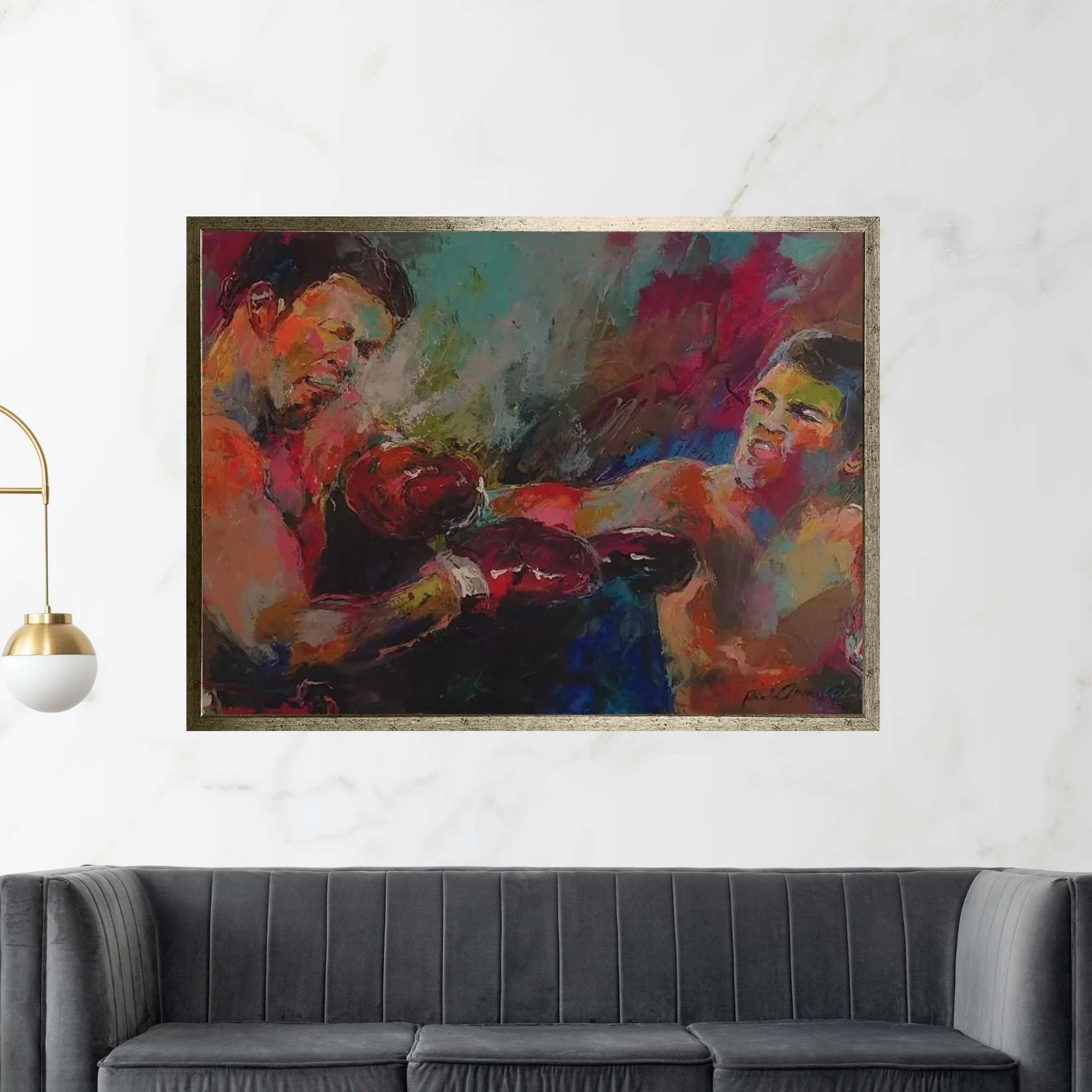 Ali Canvas Wall Art - Y Canvas