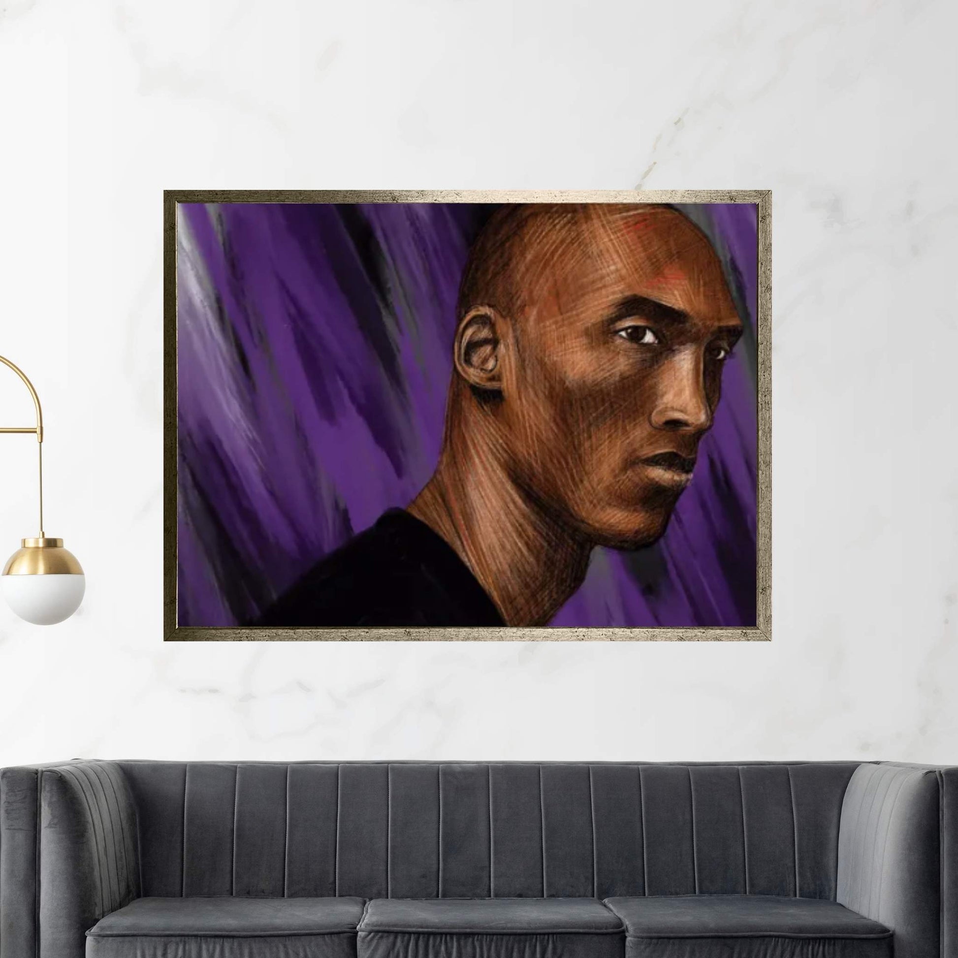 Kobe Bryant Canvas Wall Art - Y Canvas