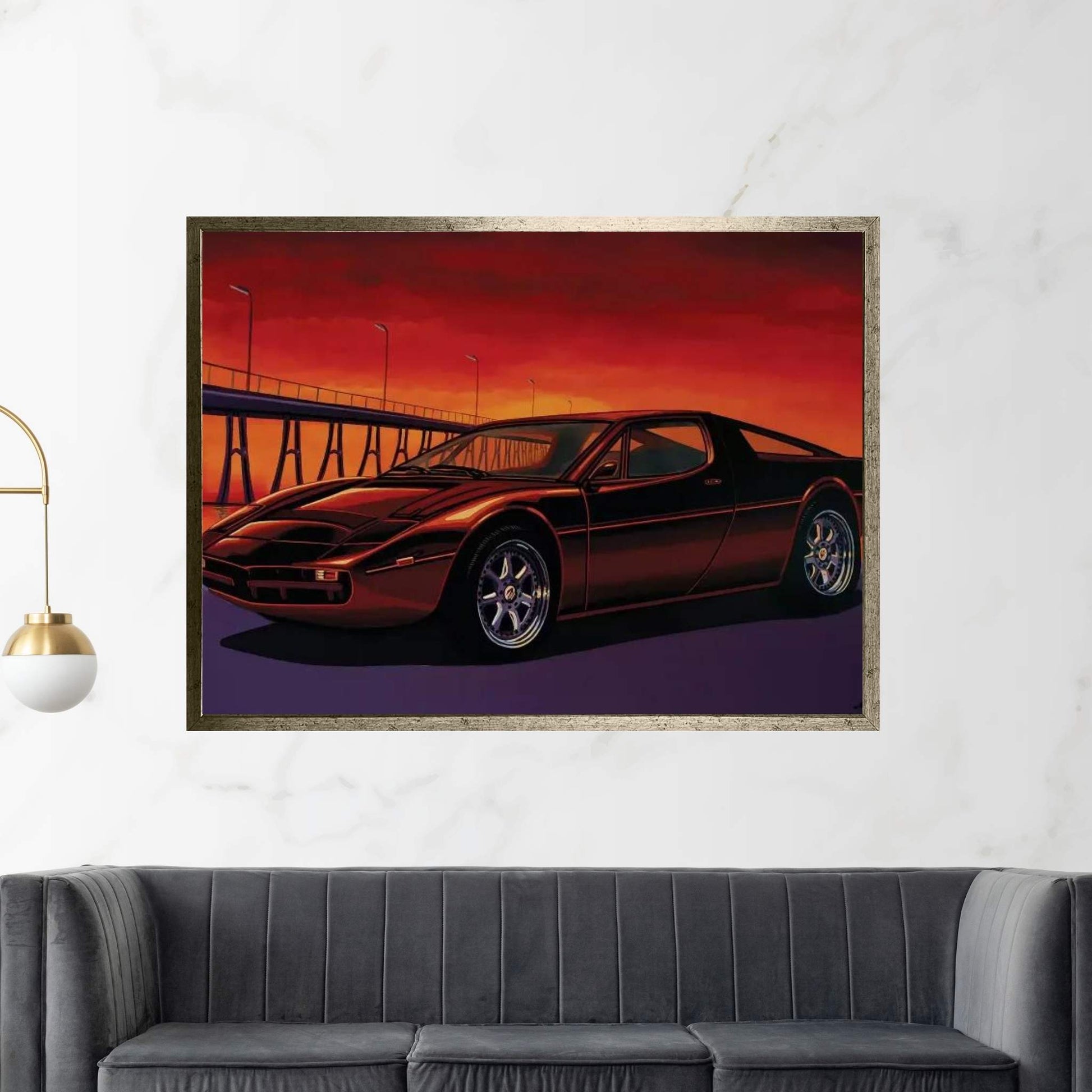 Maserati Merak Canvas Wall Art - Y Canvas