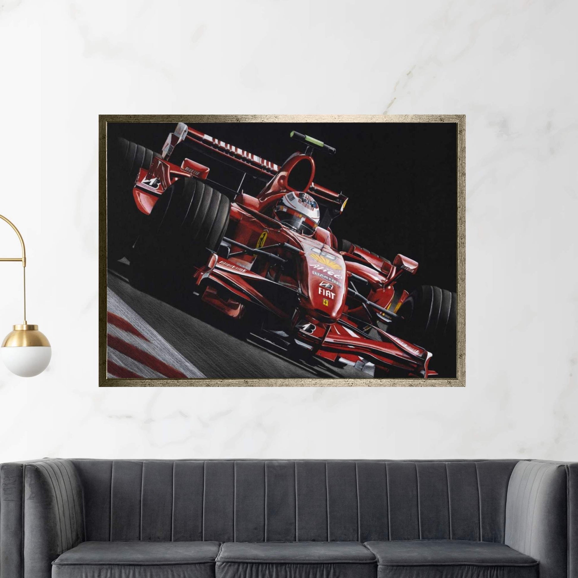 Räikkönen Wall Art - Y Canvas