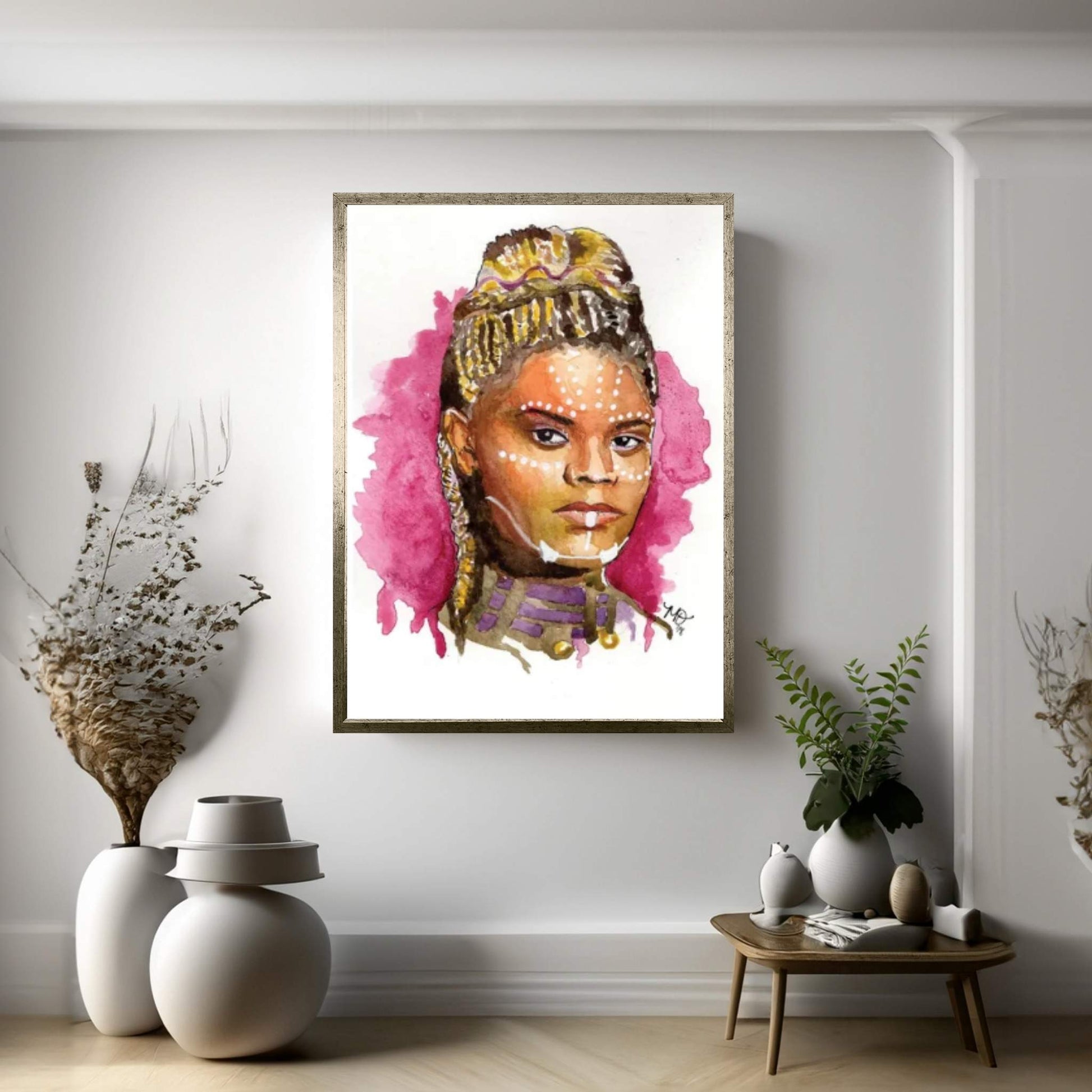Shuri - Black Panther Canvas Wall Art - Y Canvas