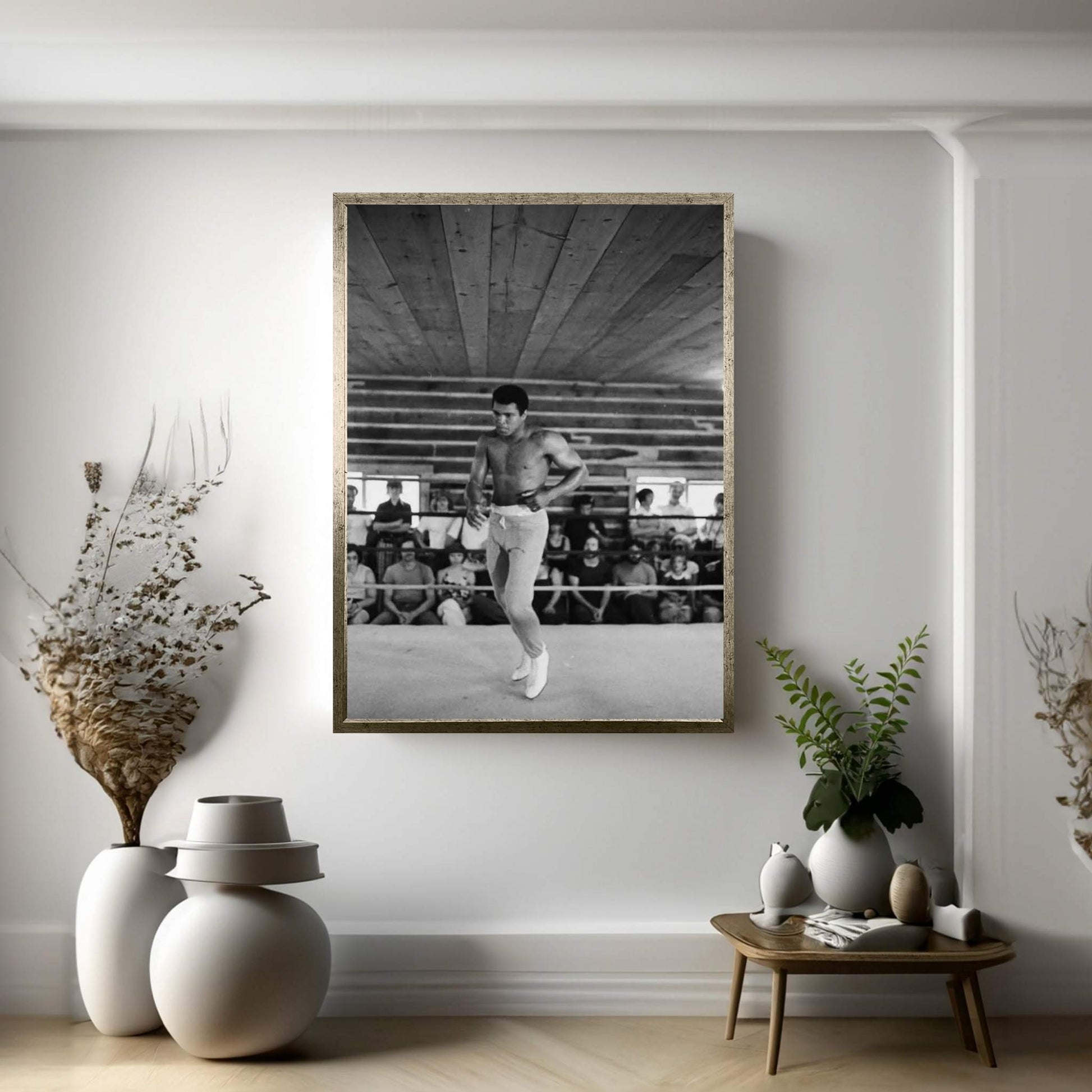 In-Ring Movement At Deer Lake II (Rumble In The Jungle™ Training Camp) Canvas Wall Art - Y Canvas