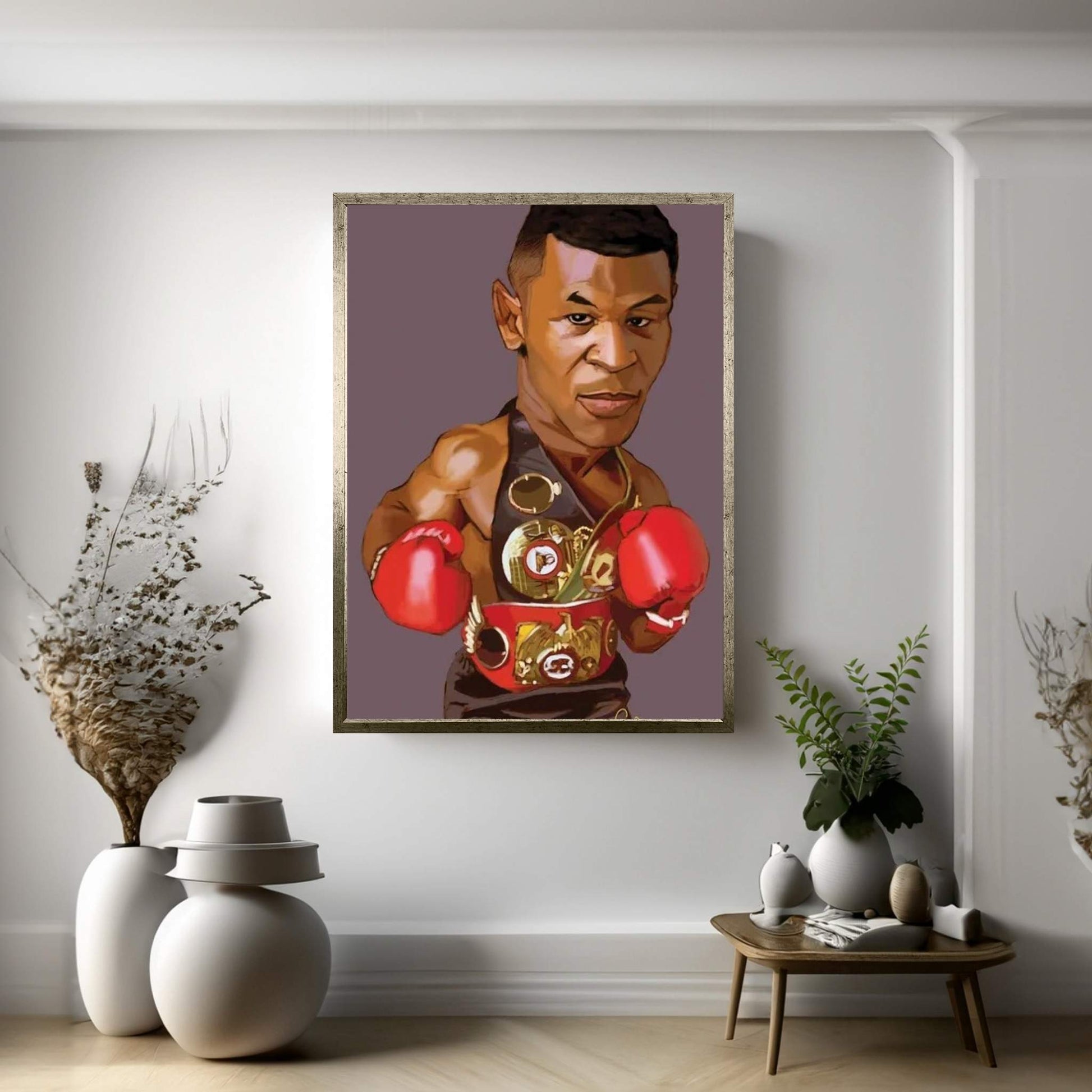 Iron Mike Canvas Wall Art - Y Canvas