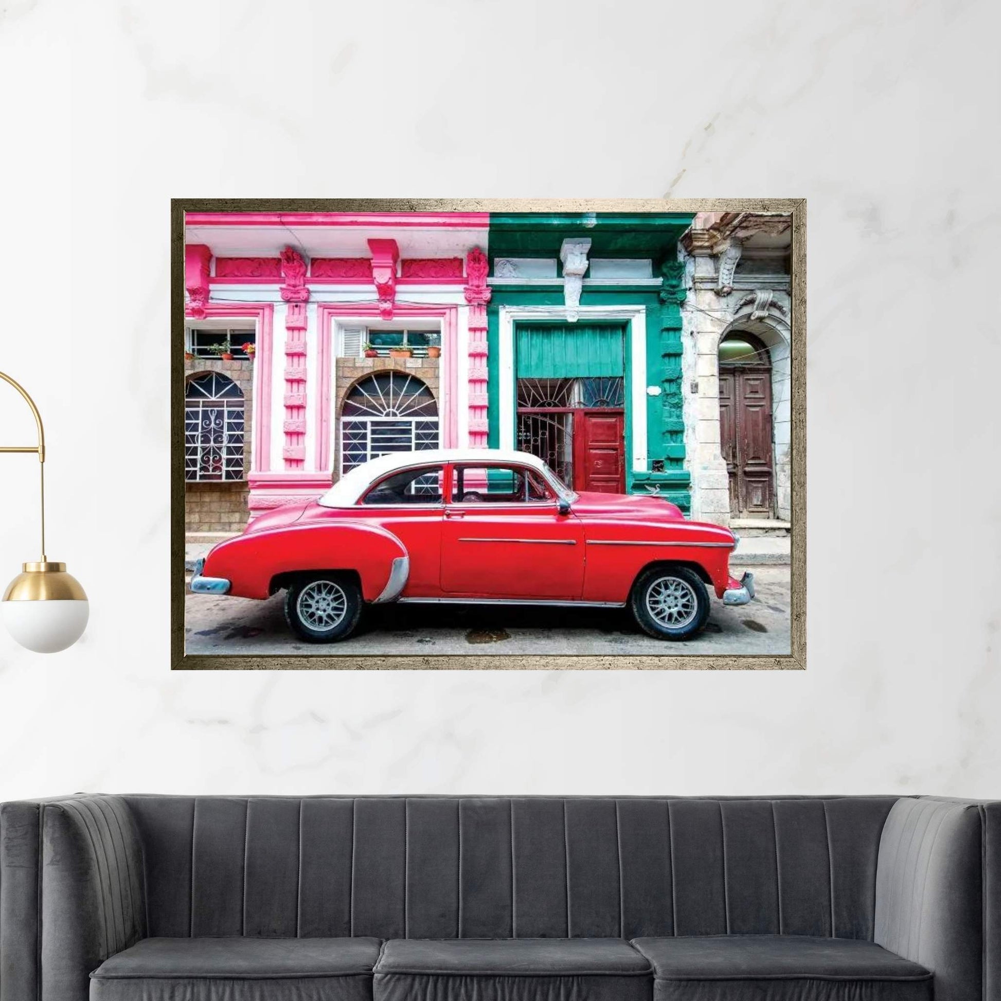 Oldtimer, Old Havana III Canvas Wall Art - Y Canvas