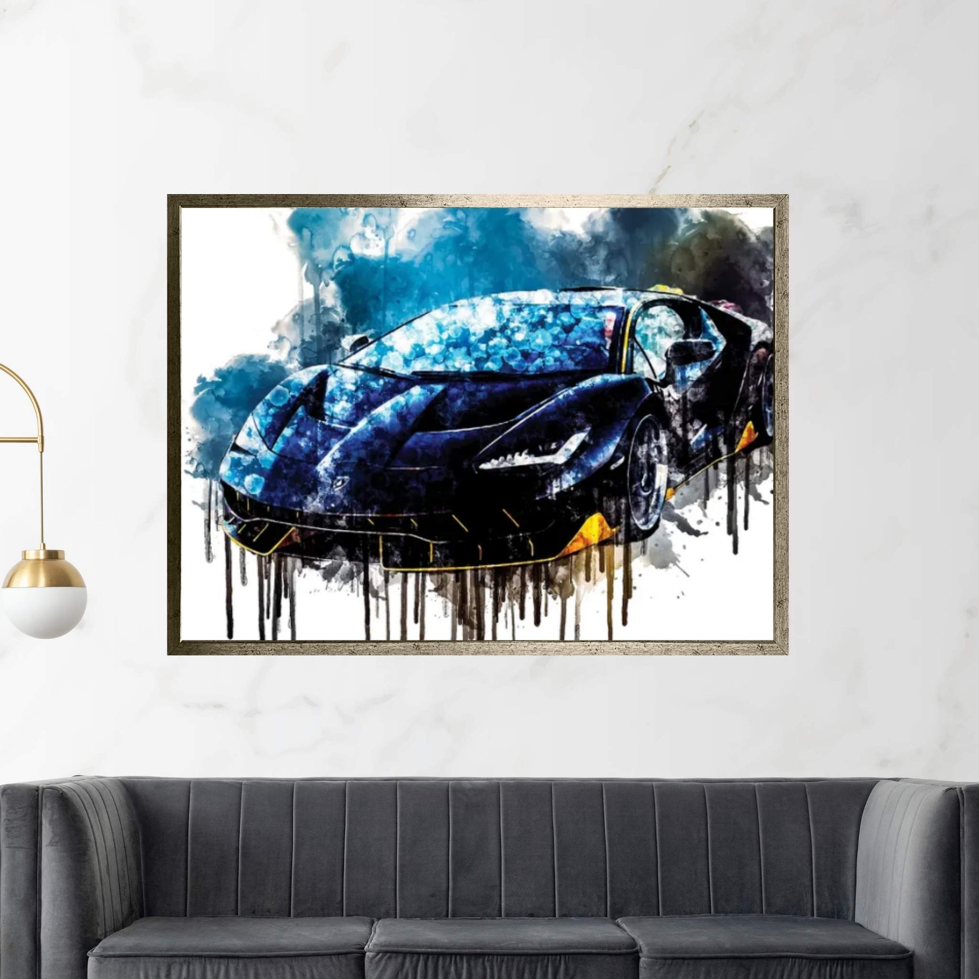 2017 Lamborghini Centenario Canvas Wall Art - Y Canvas