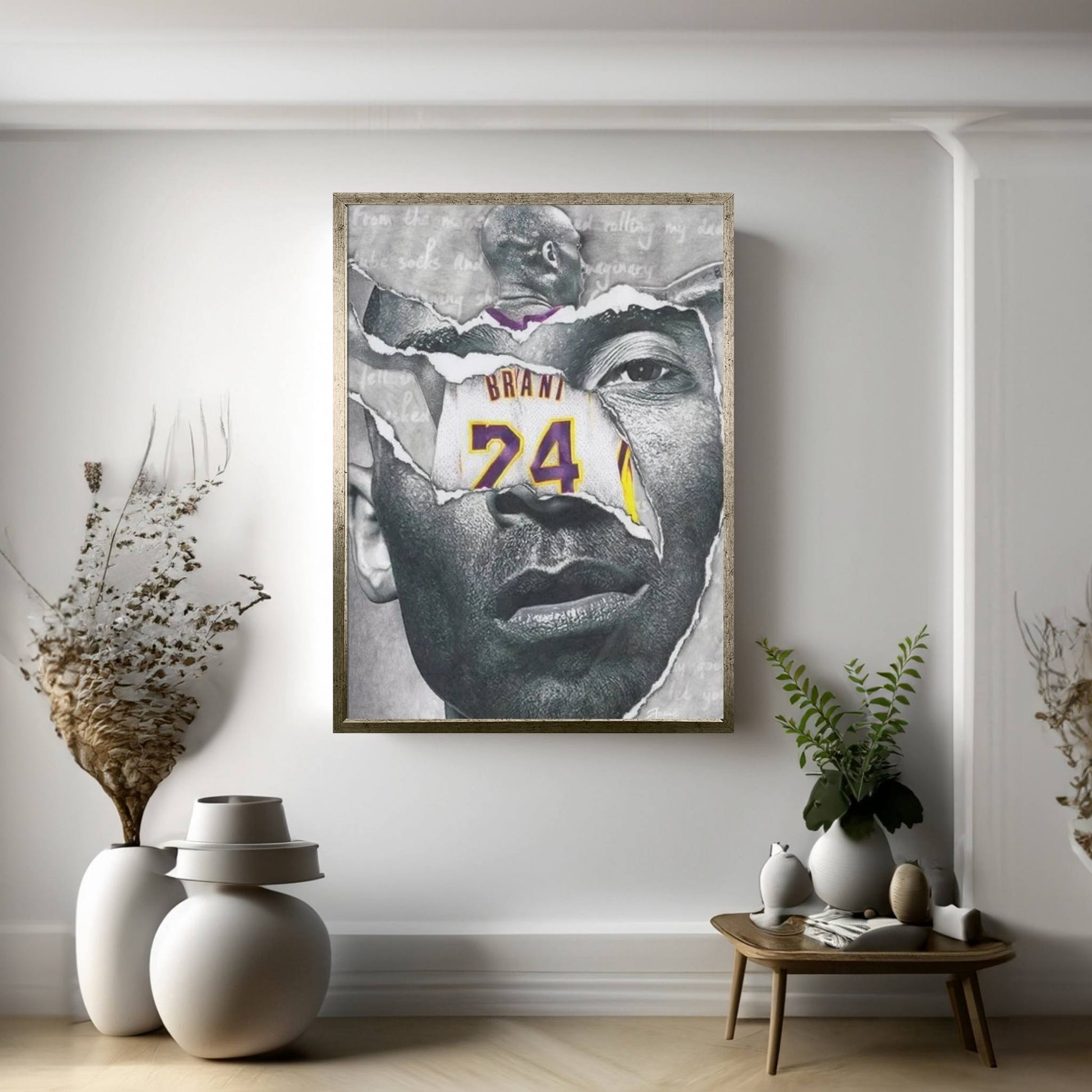 Dear, Basketball Canvas Wall Art - Y Canvas