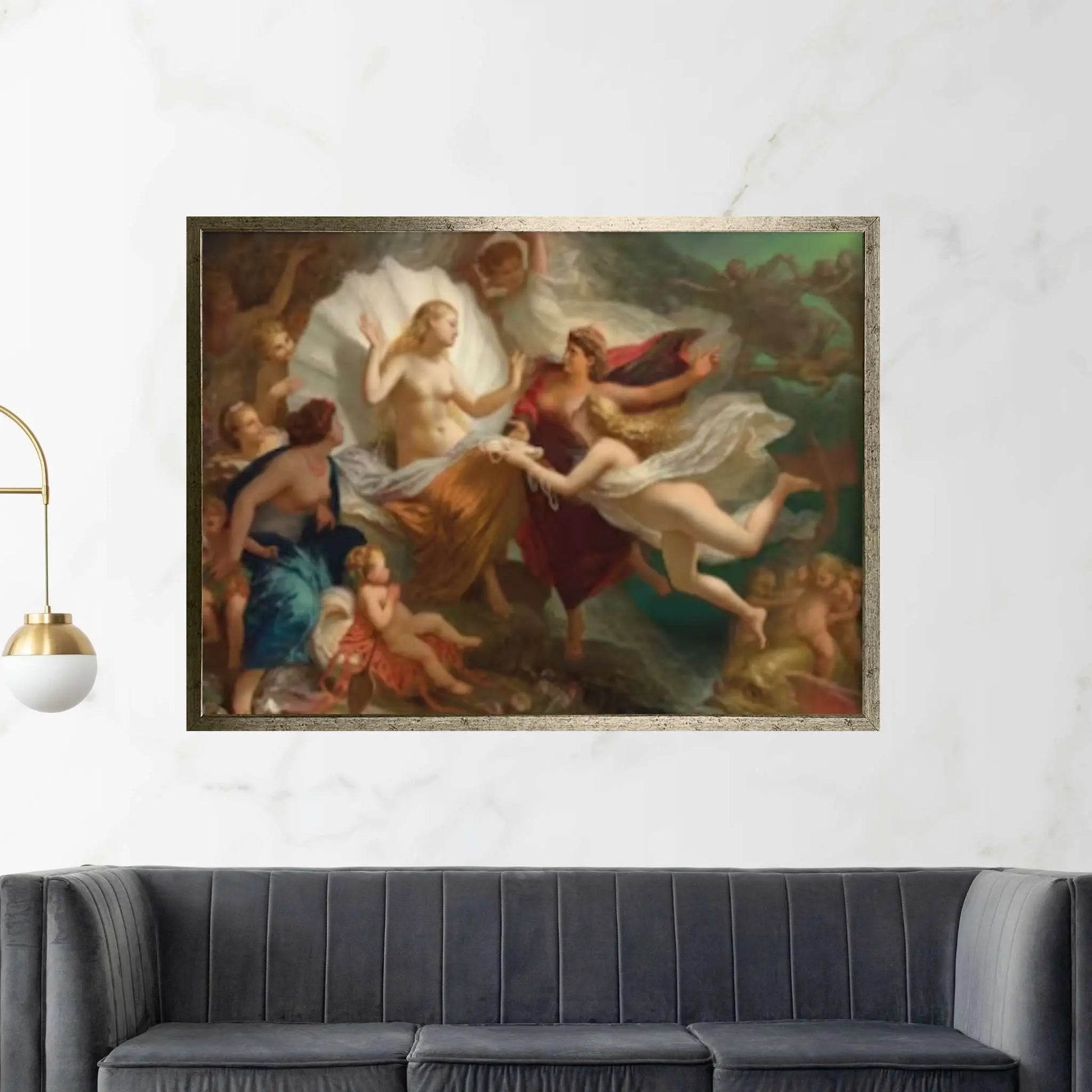 Henri-Pierre Picou -Classic Art The Birth of Venus Print on Canvas - Y Canvas