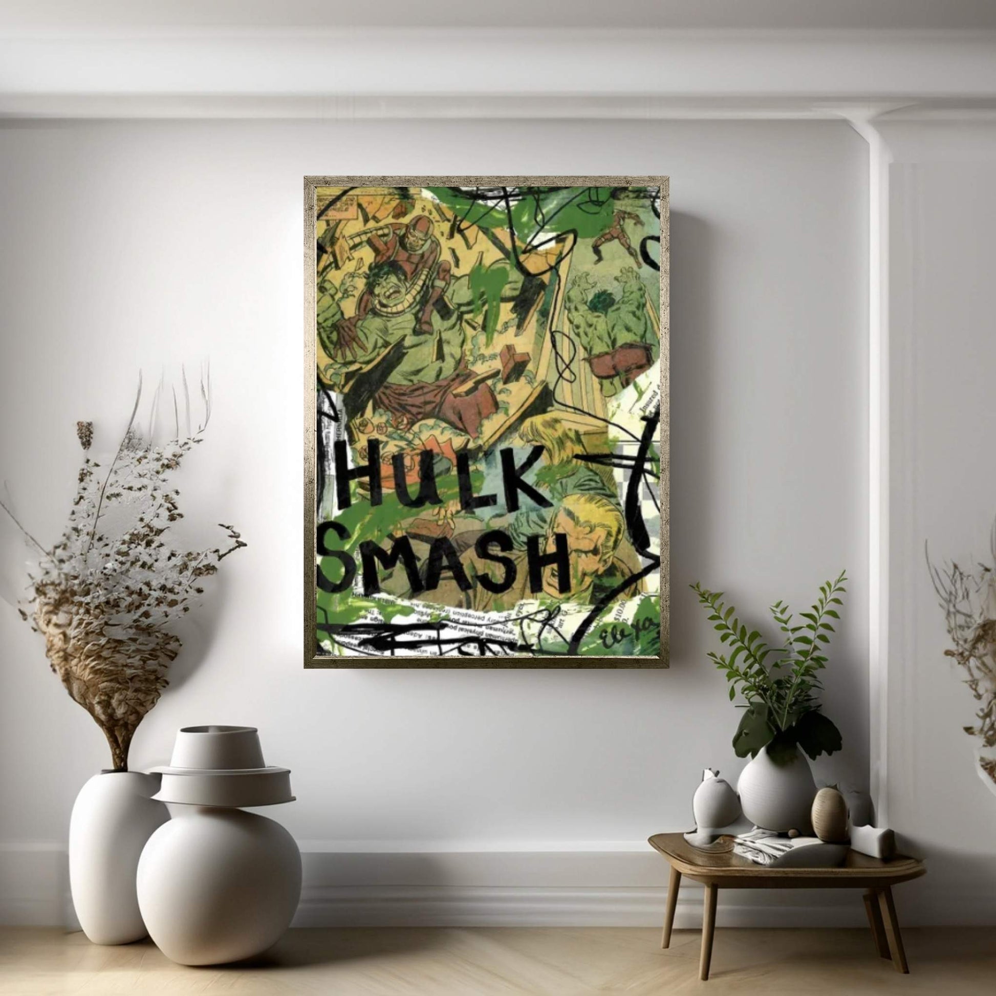 Hulk Canvas Wall Art - Y Canvas