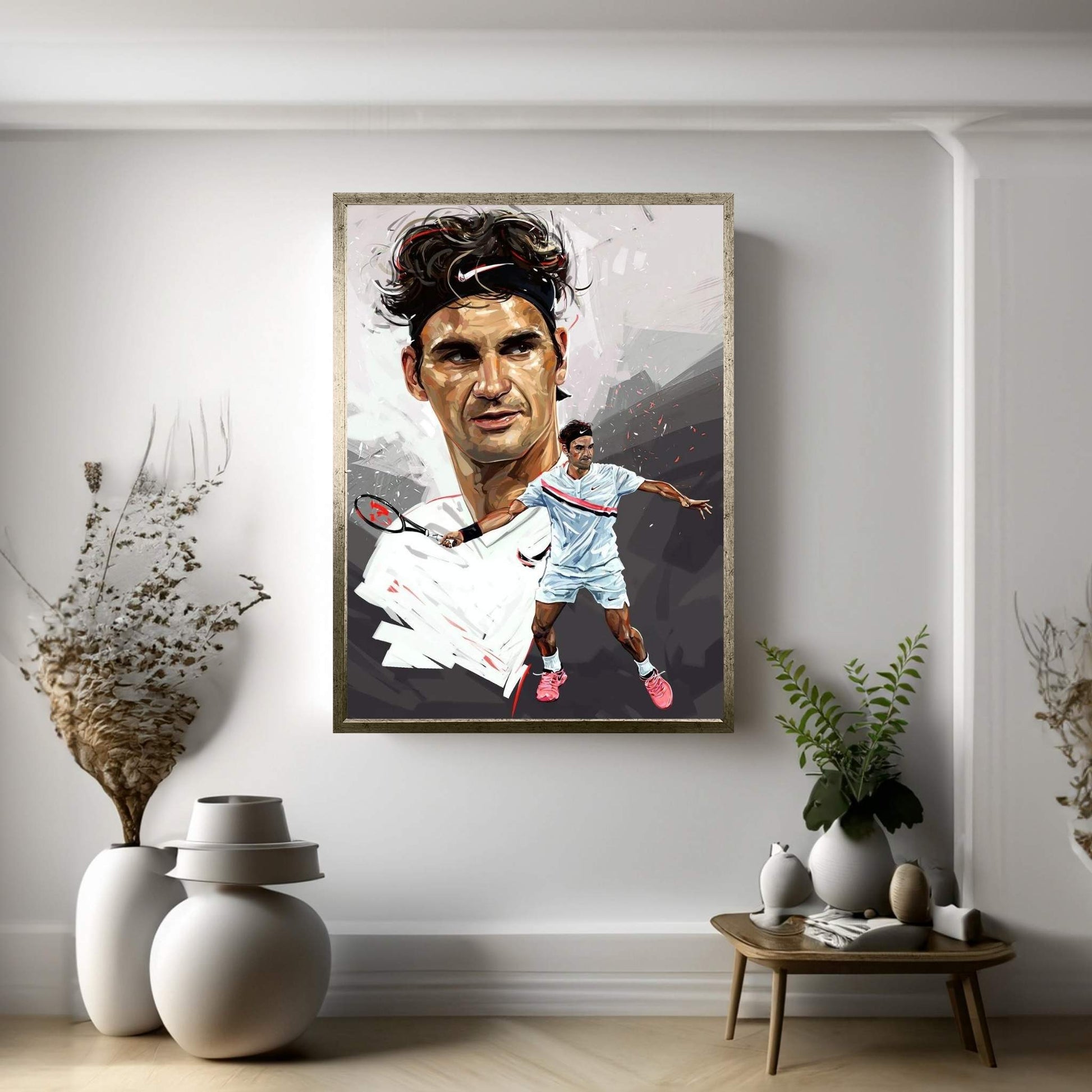Roger Canvas Wall Art - Y Canvas