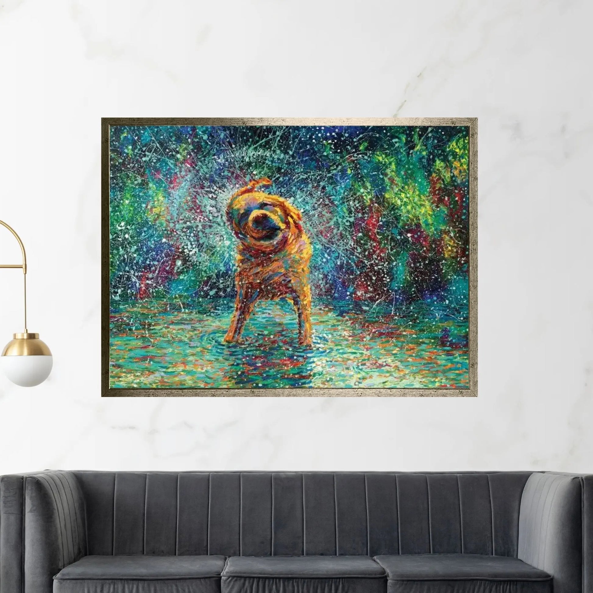 Shakin' Jake Canvas Wall Art - Y Canvas
