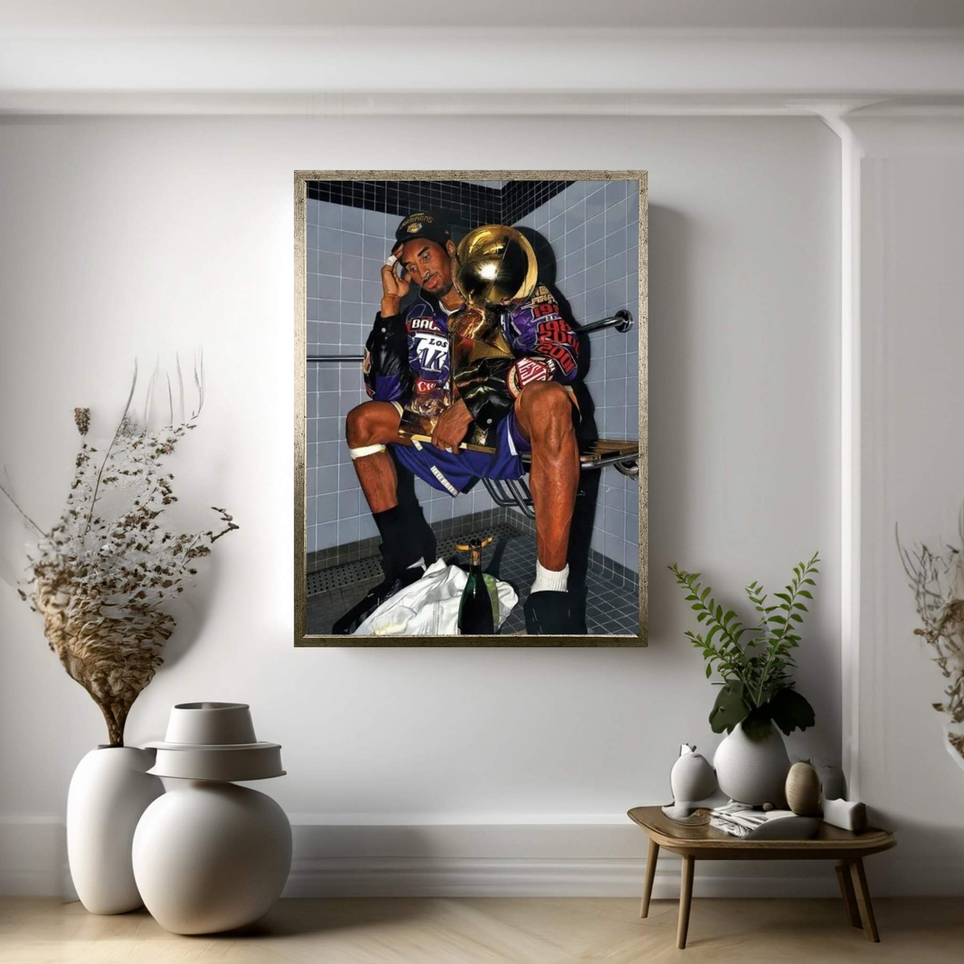 Kobe Chip '01 Canvas Wall Art - Y Canvas