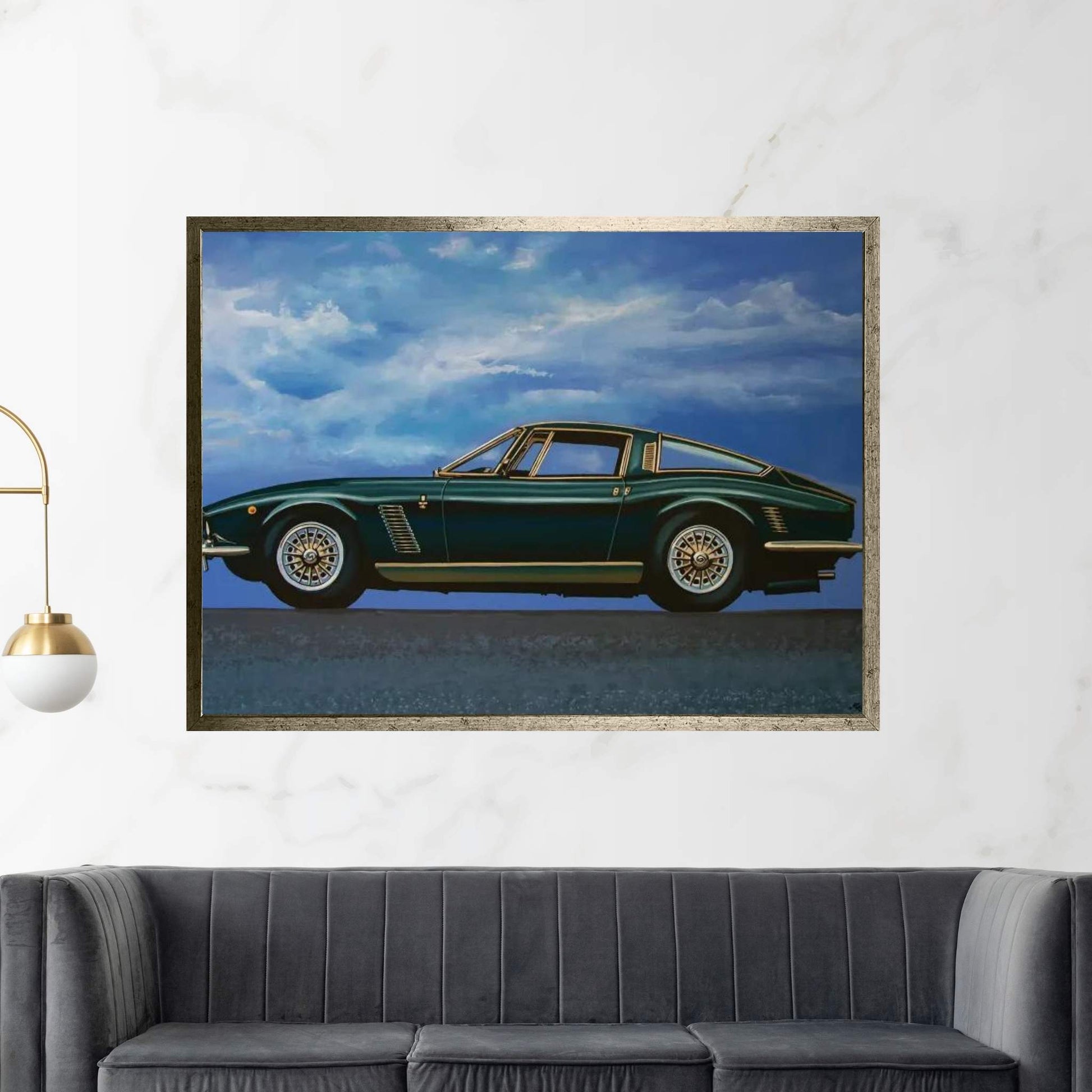 Iso Grifo GL 1963 Canvas Wall Art - Y Canvas