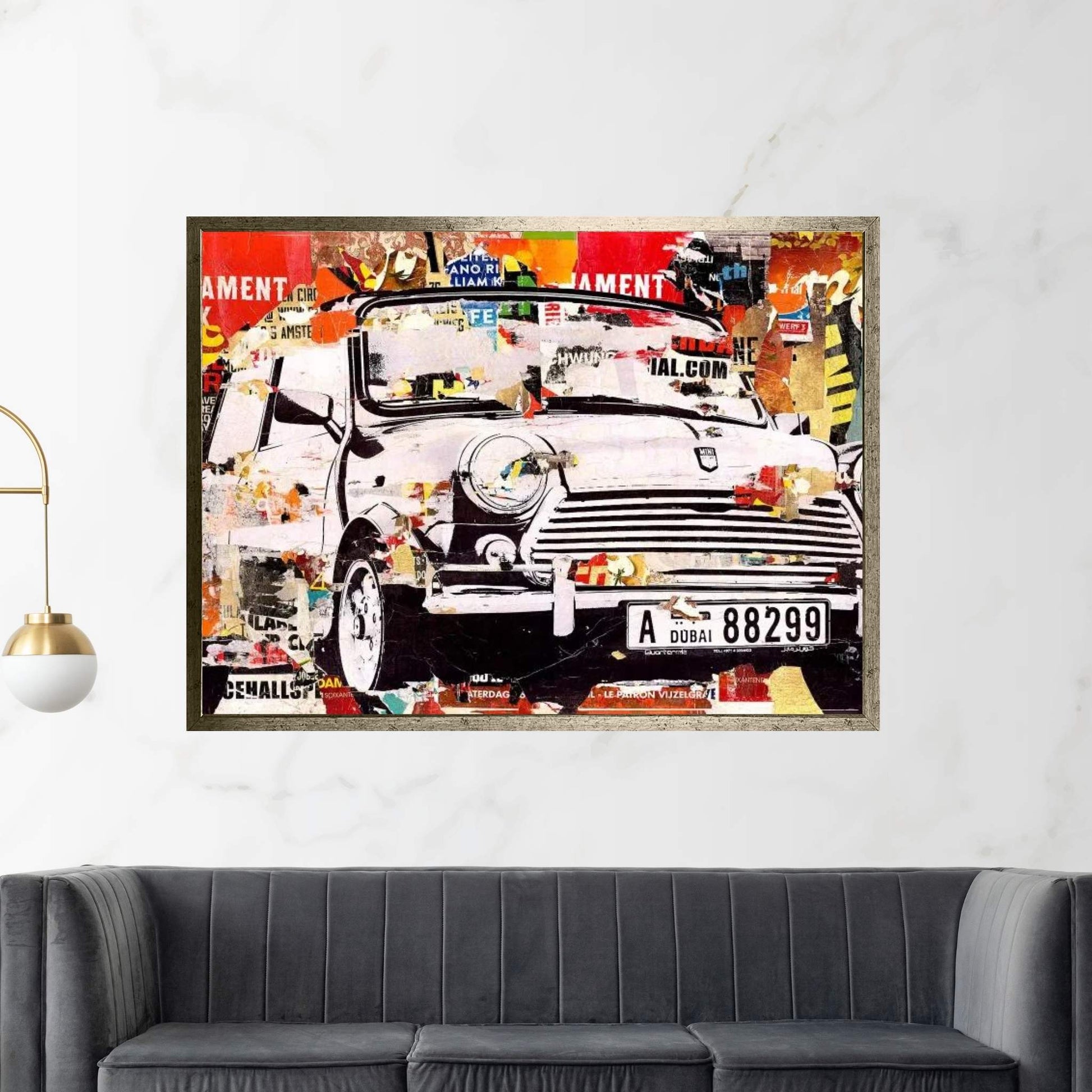 Dude, Where's My Mini? Canvas Wall Art - Y Canvas