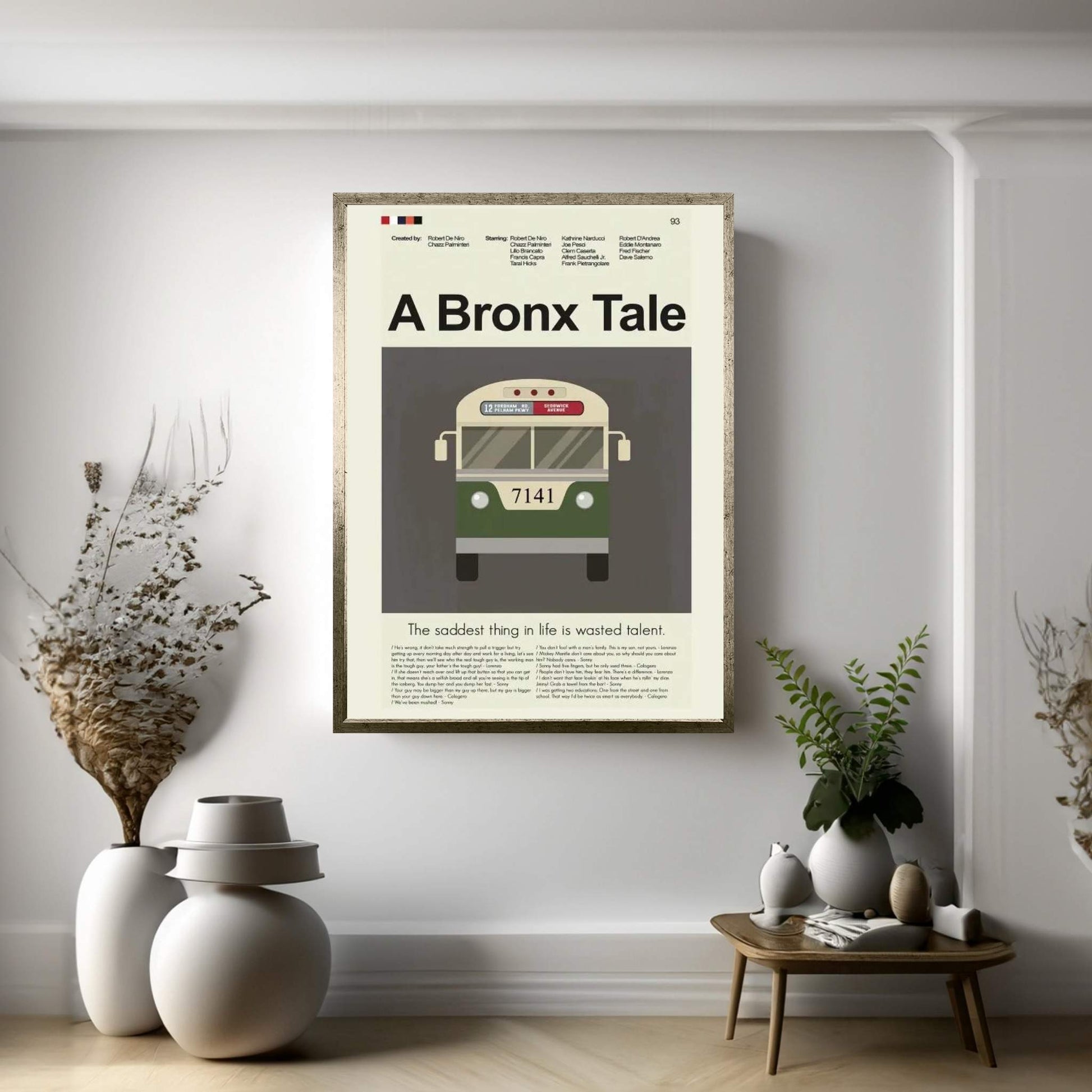 A Bronx Tale Canvas Wall Art - Y Canvas