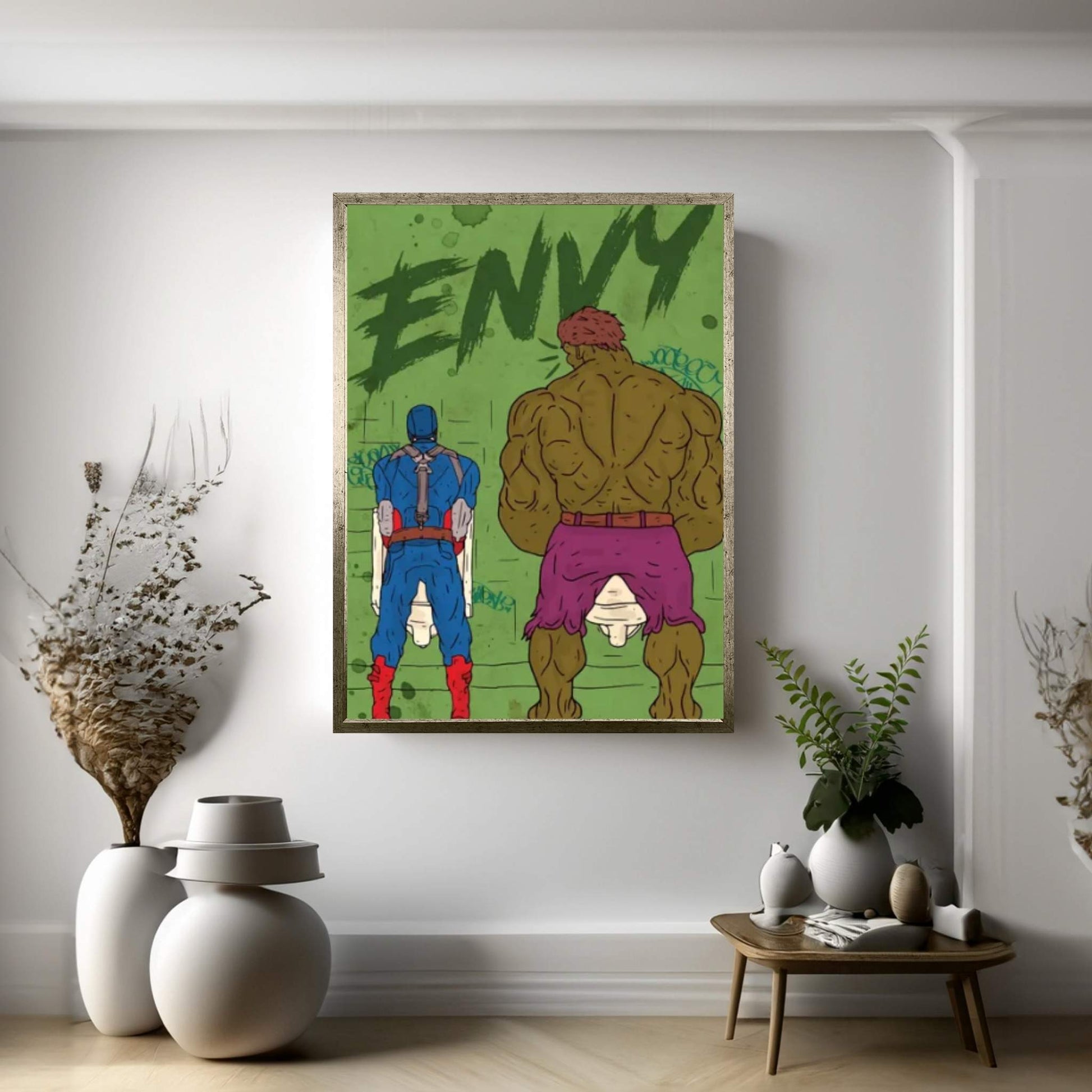 Envy Canvas Wall Art - Y Canvas