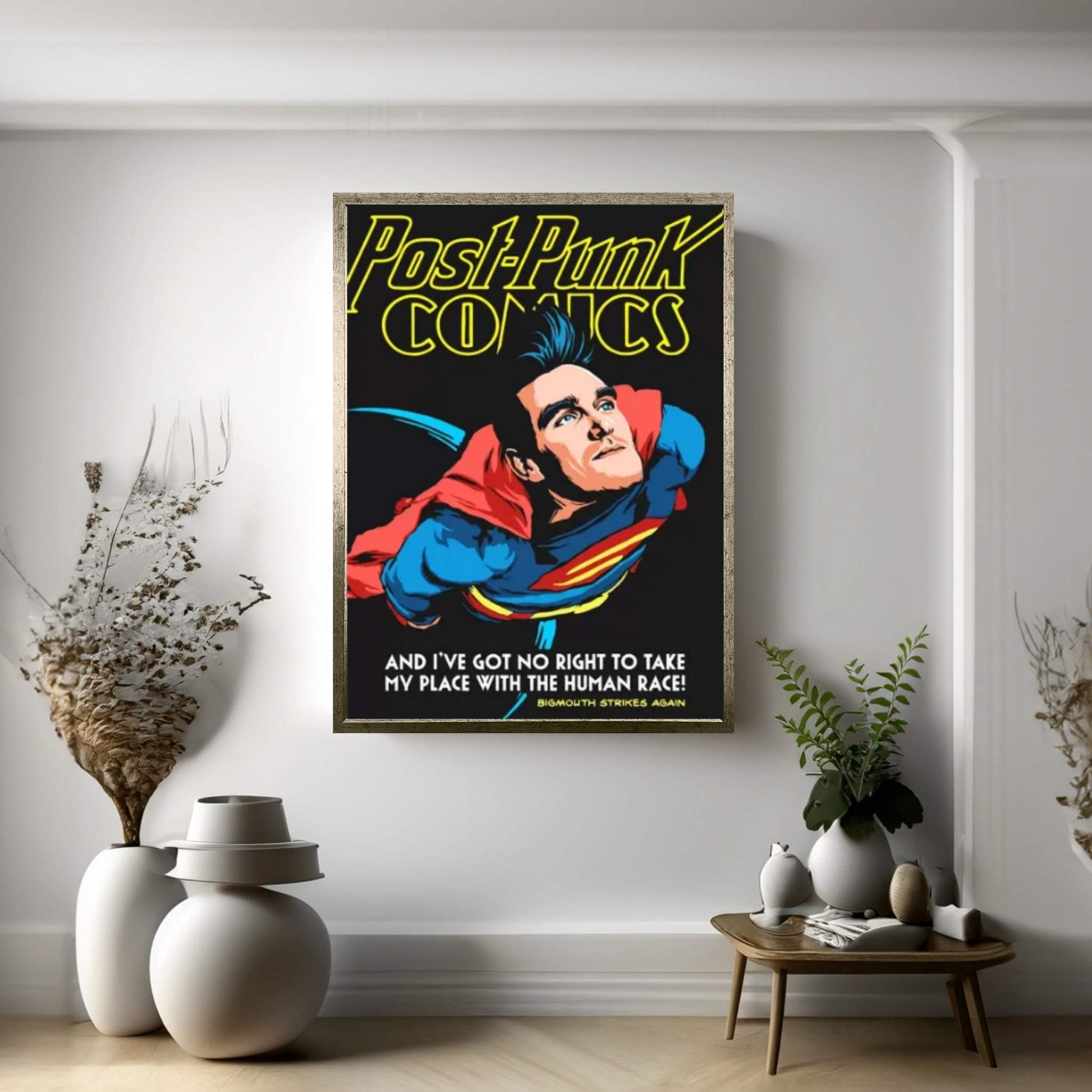 Supermouth Strikes Again Canvas Wall Art - Y Canvas