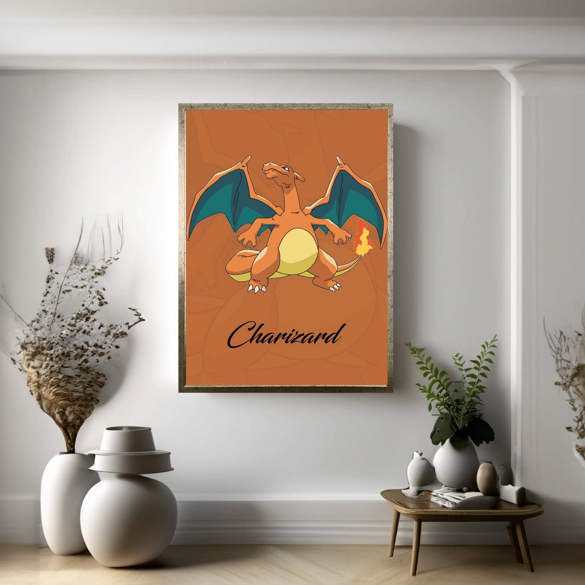 Pokémon - Charizard Canvas Wall Art - Y Canvas