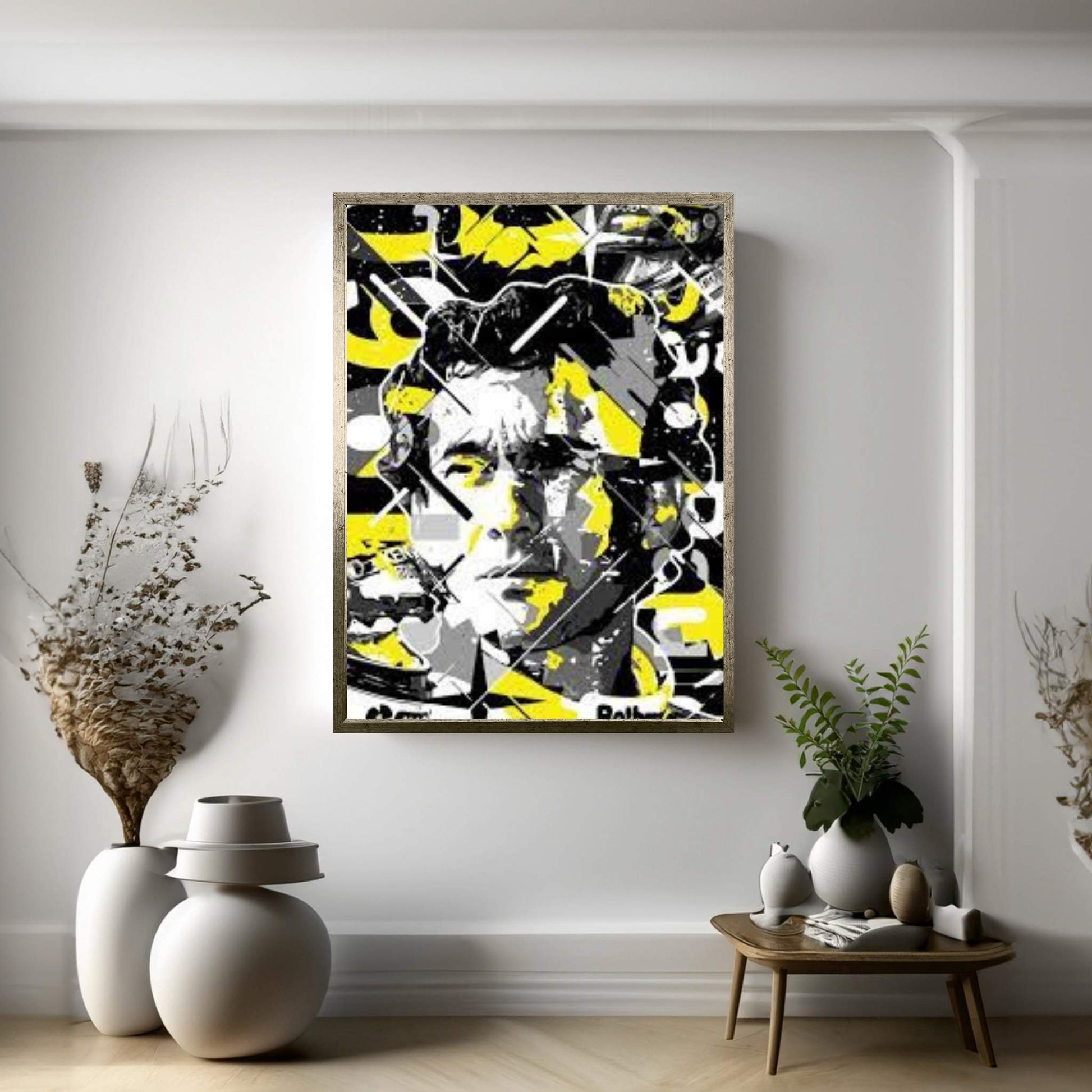Senna Canvas Wall Art - Y Canvas