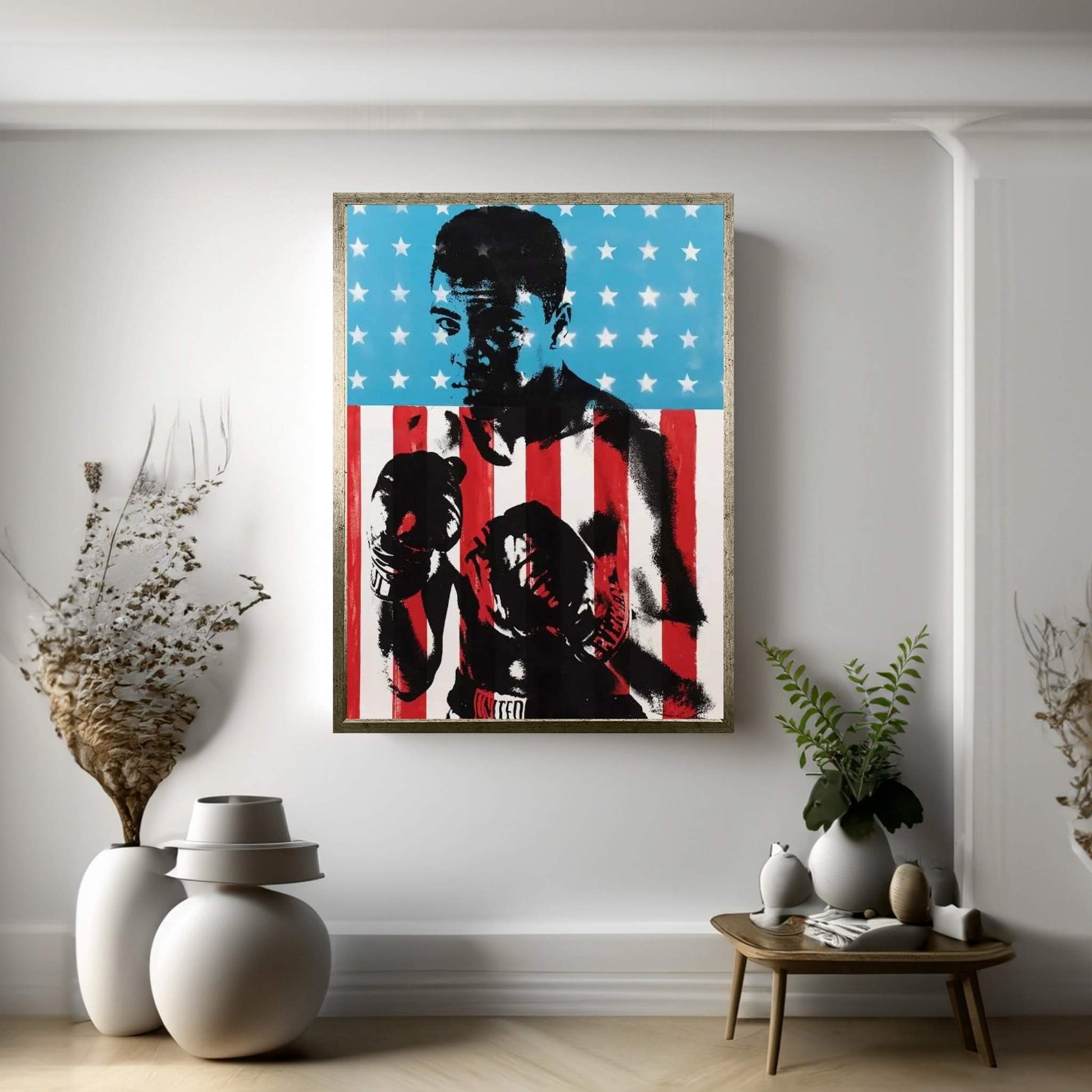 Muhammad Ali Canvas Wall Art - Y Canvas