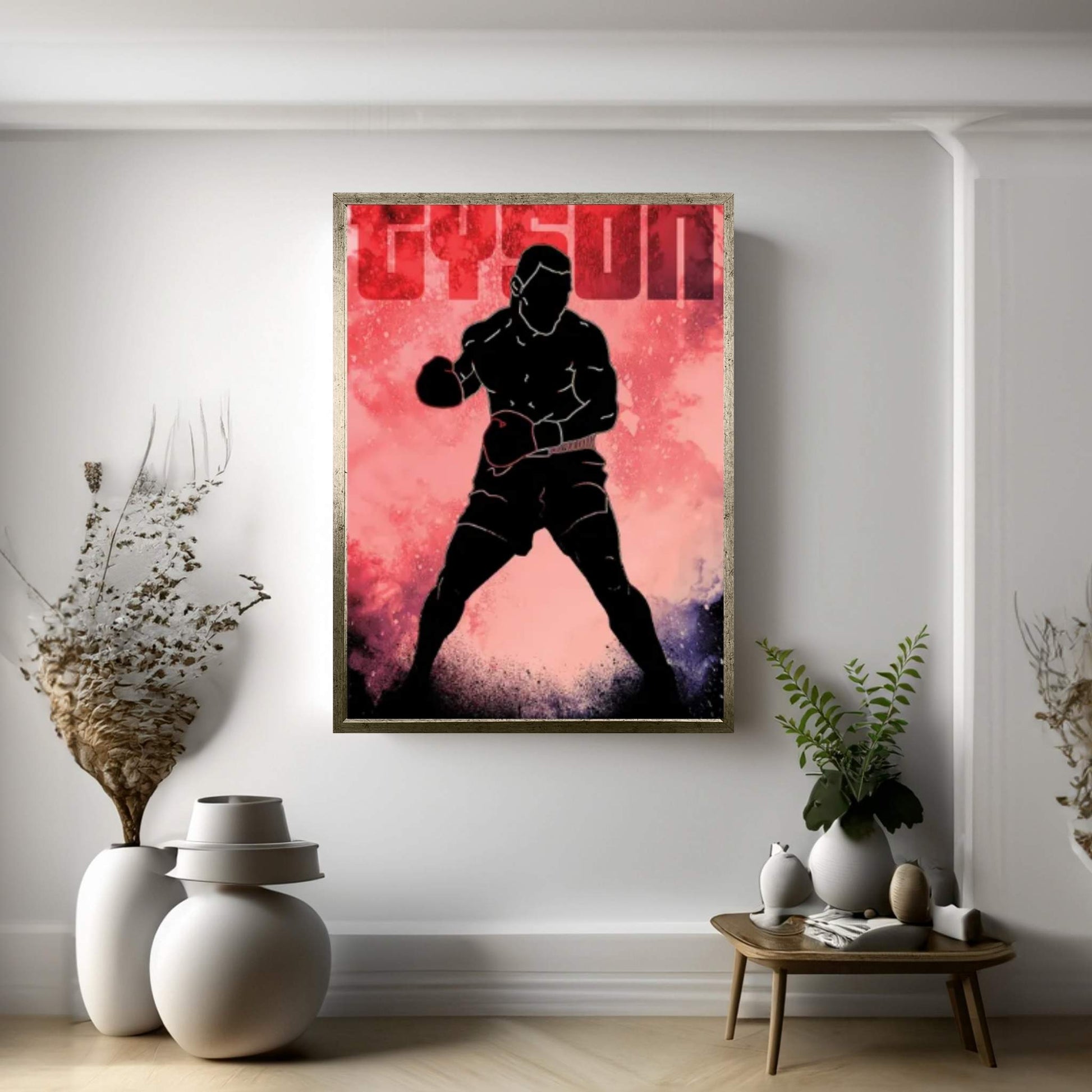 Soul Of Iron Mike Canvas Wall Art - Y Canvas