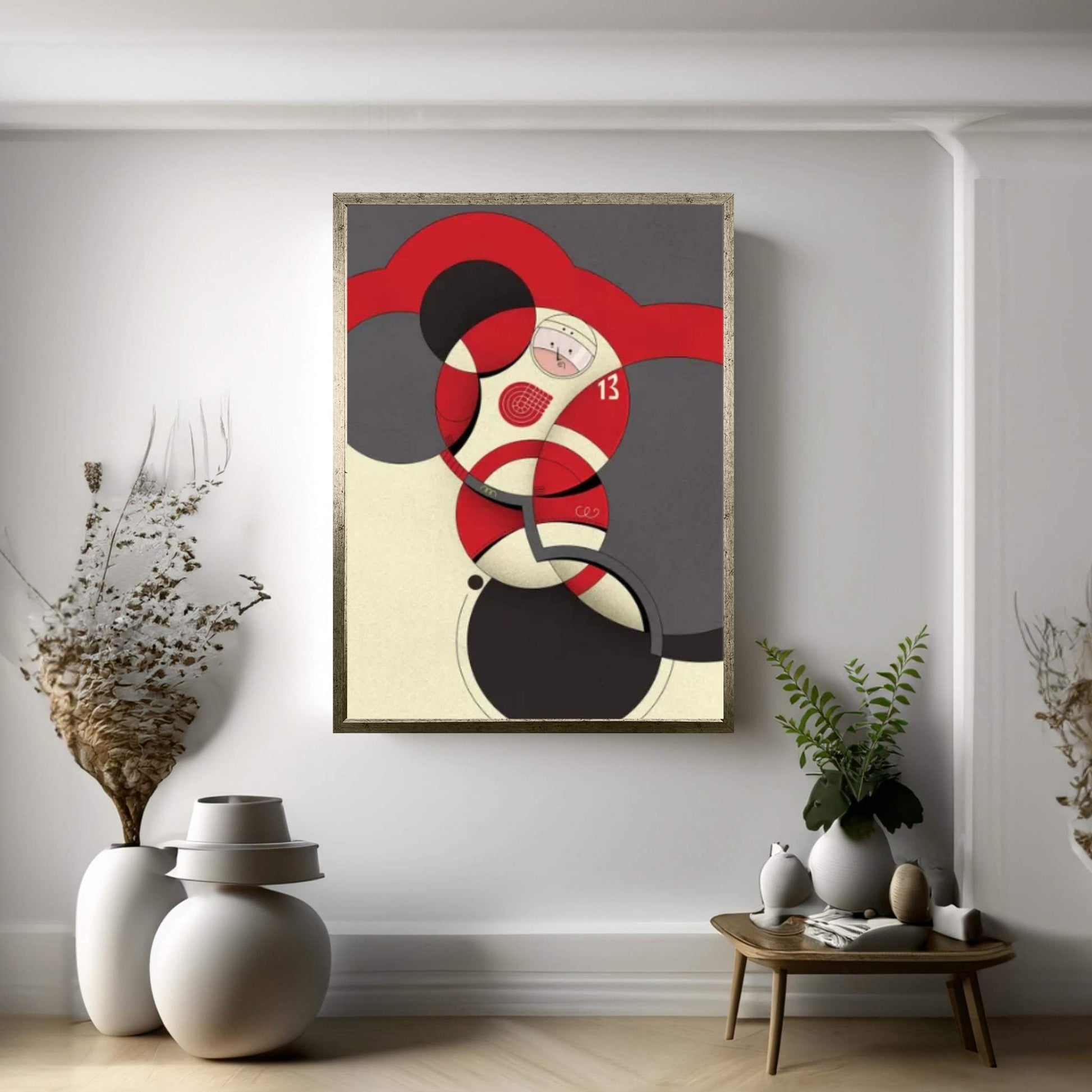 Magic Man Canvas Wall Art - Y Canvas