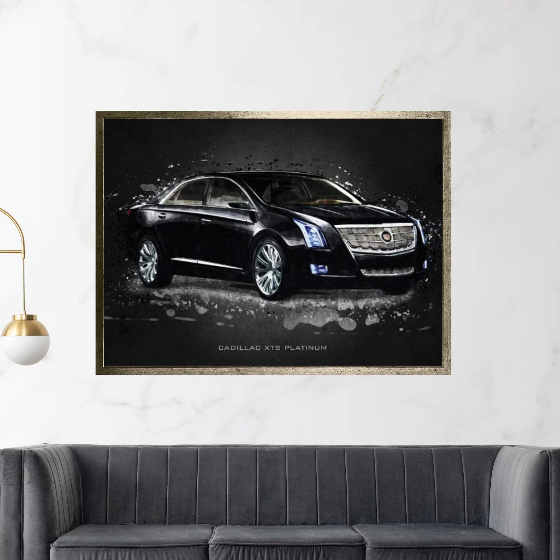 Cadillac XTS Platinum Canvas Wall Art - Y Canvas
