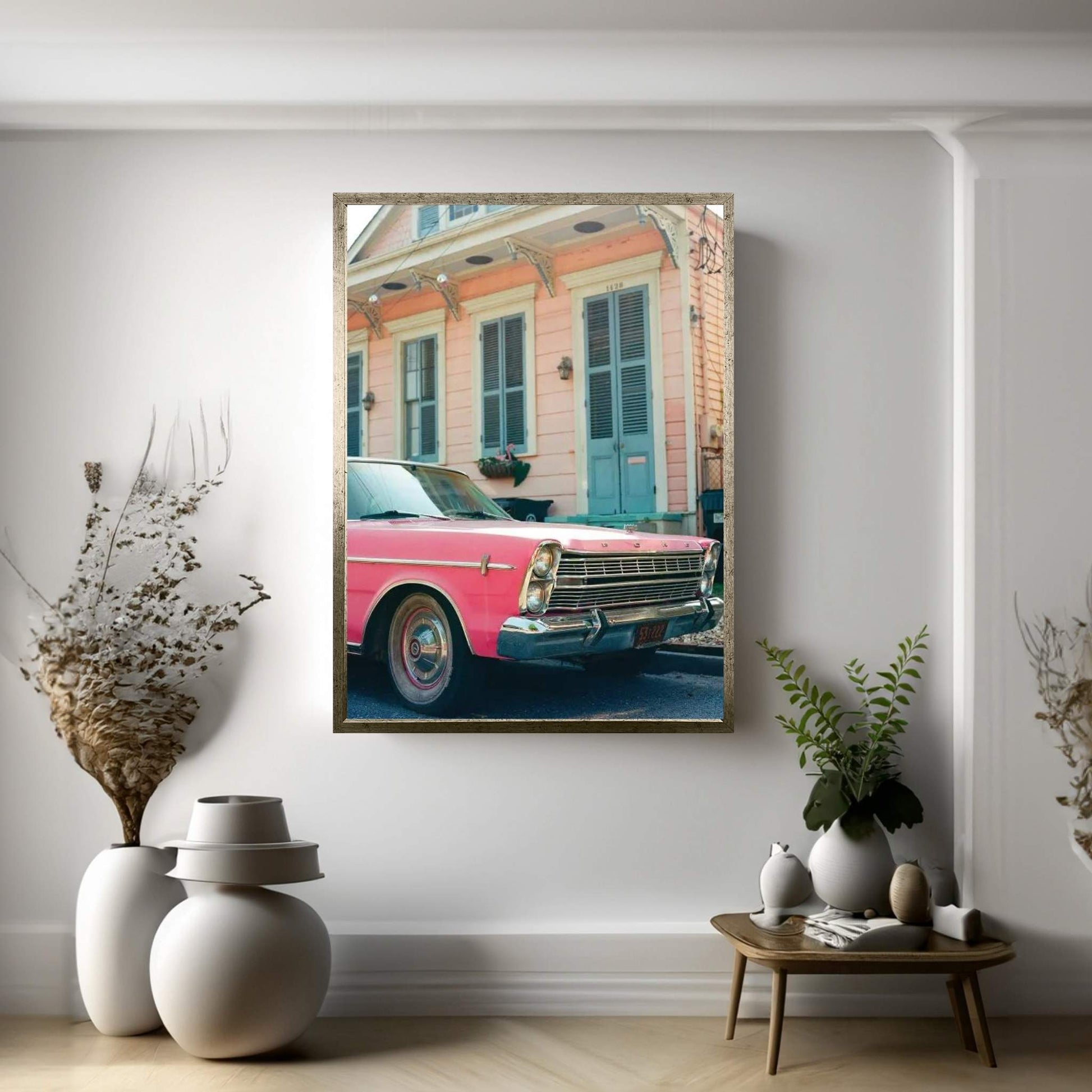 New Orleans Ride On Film Canvas Wall Art - Y Canvas