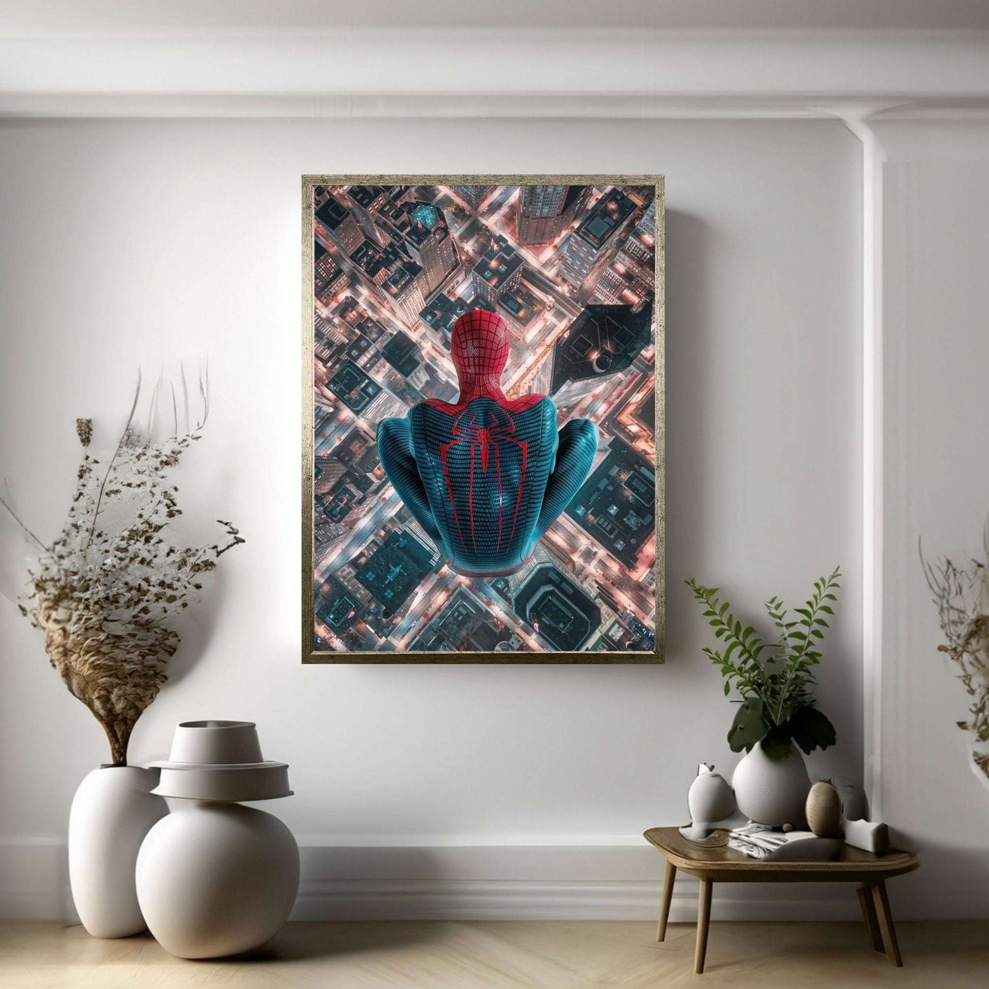 Spiderman Canvas Wall Art - Y Canvas