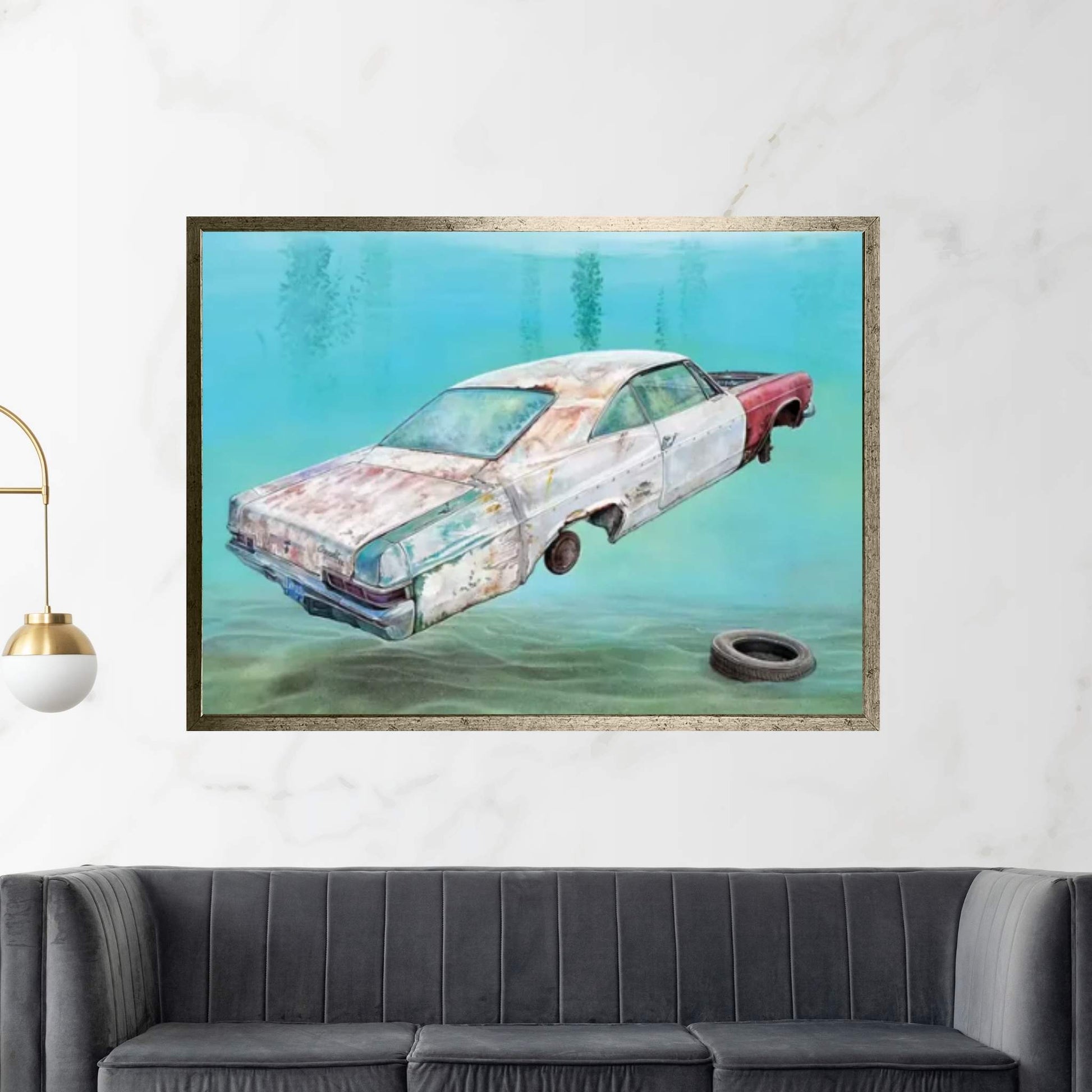 Impalake Canvas Wall Art - Y Canvas