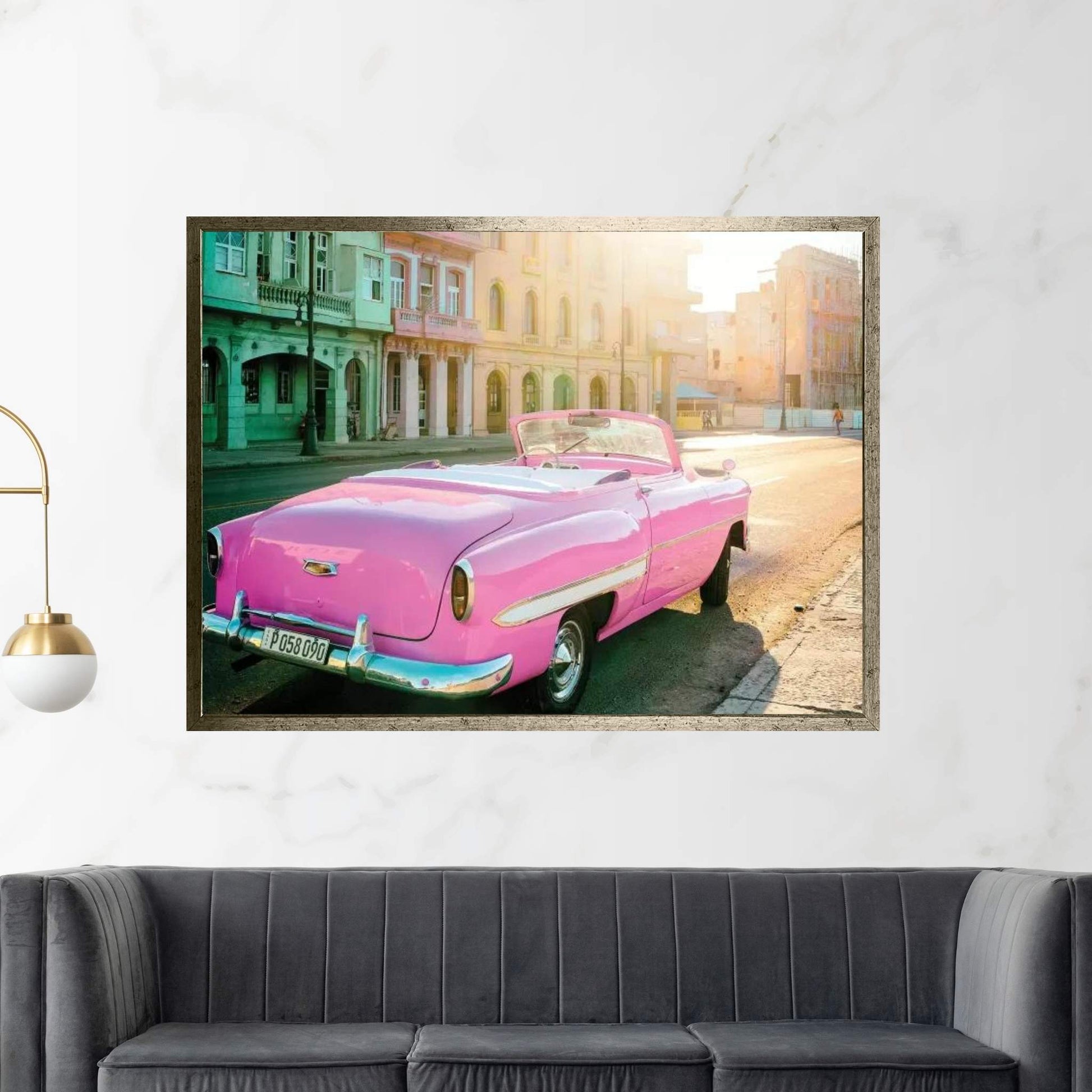 Malecon Canvas Wall Art - Y Canvas