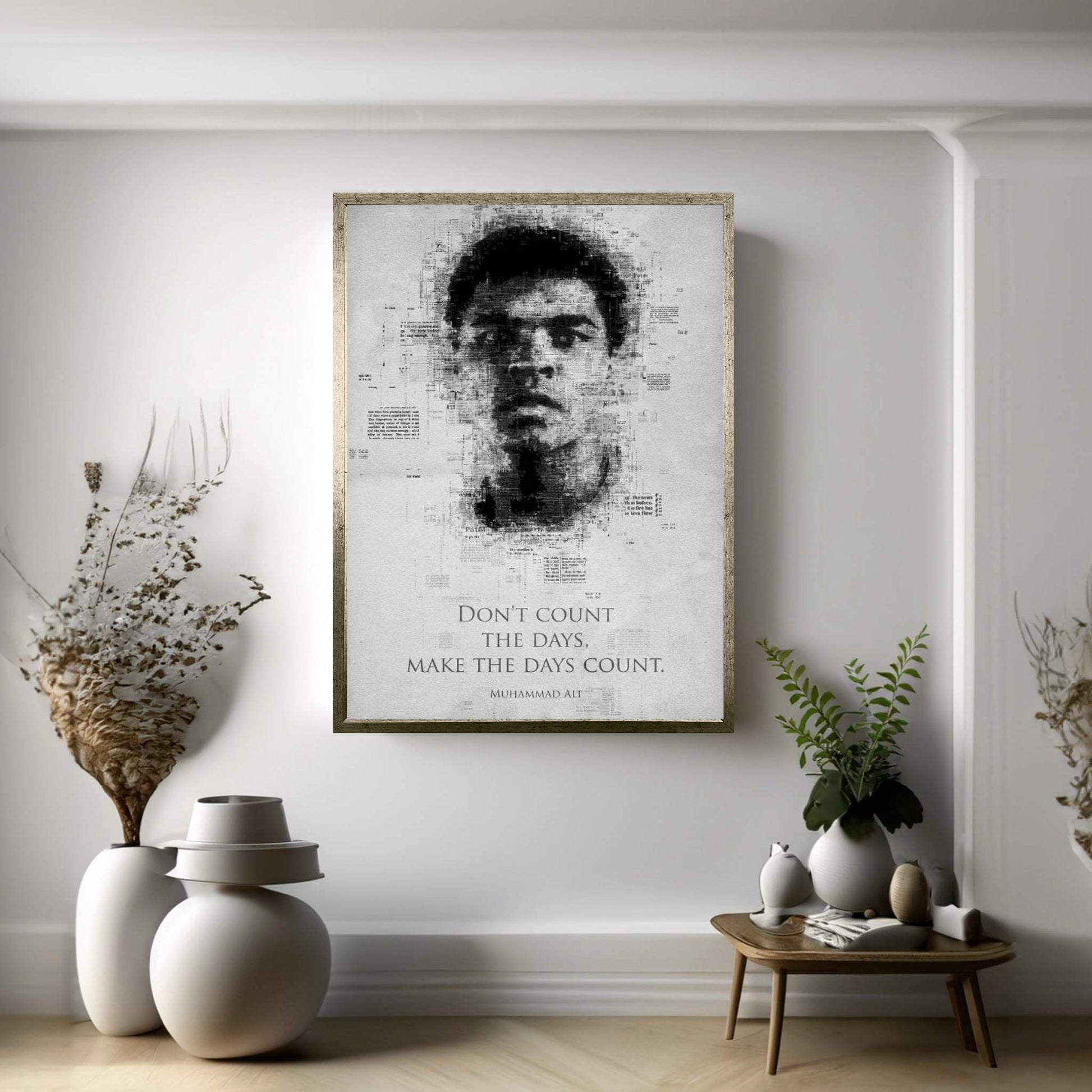 Muhammad Ali Canvas Wall Art - Y Canvas